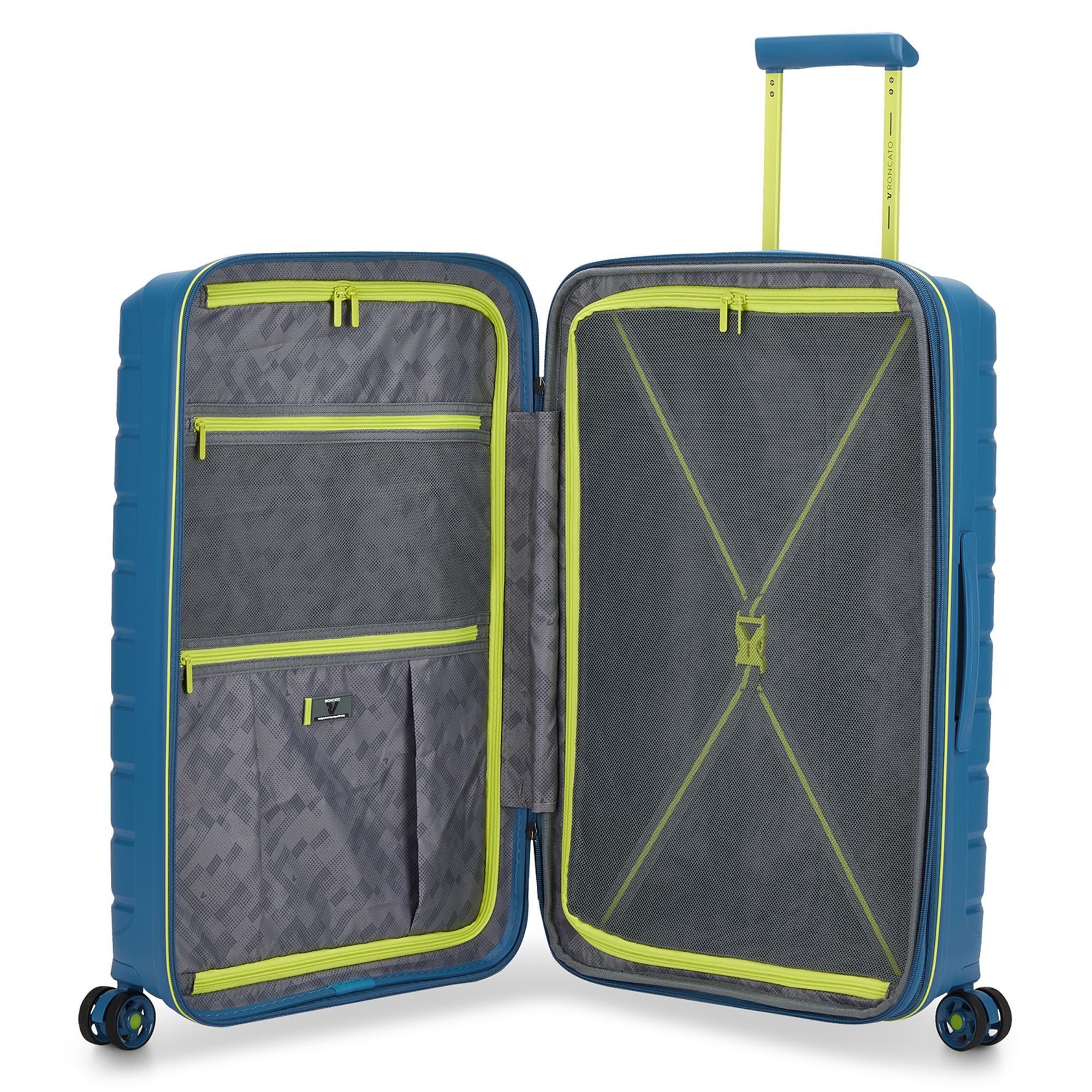 RONCATO Trolleyset B-Flying Move, 4 Rollen, (3-teilig, 3 tlg), Polypropylen