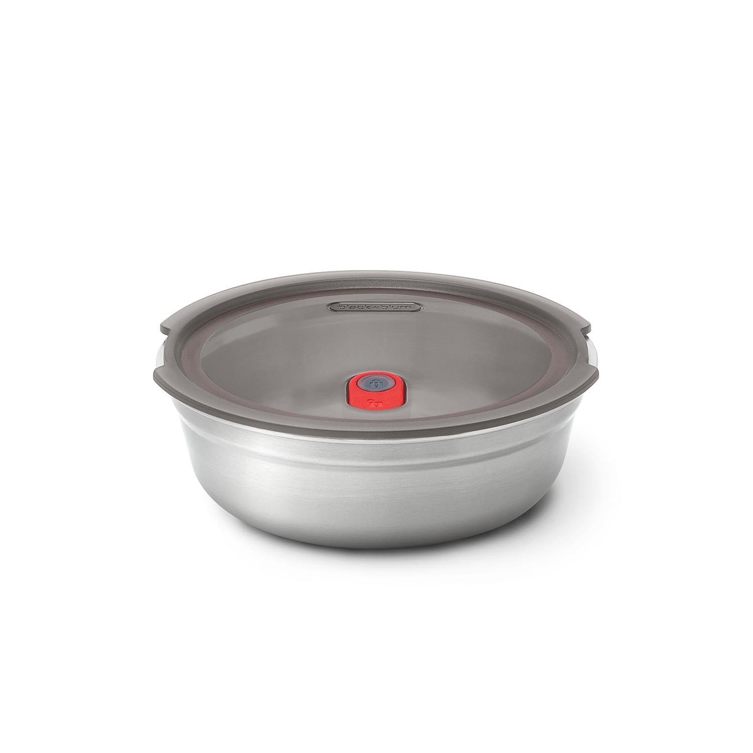 Lunchbox Klein ml, 650 Silikon Multifunktions-Bowl Kunststoff, Edelstahl, black+blum
