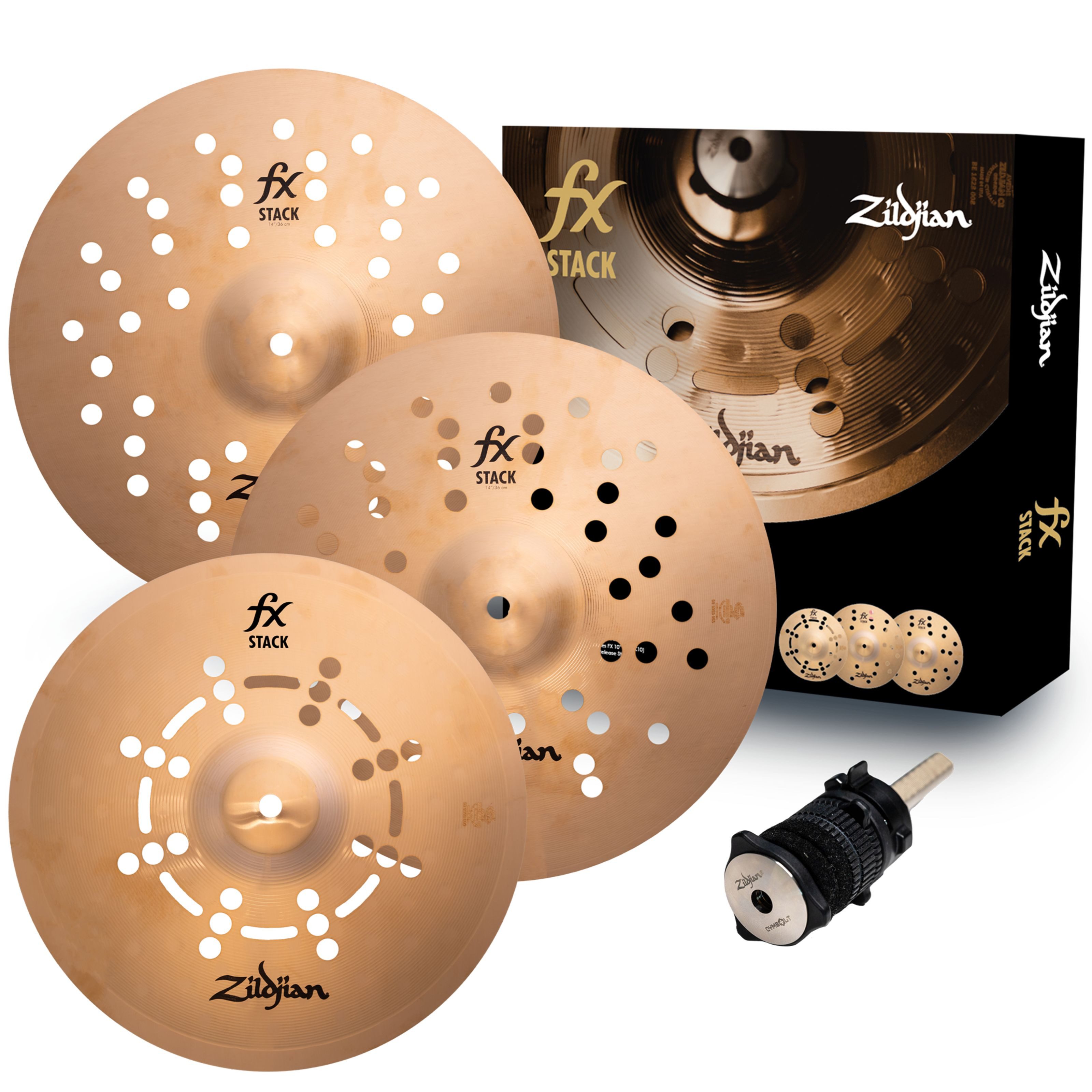 Zildjian Becken, Cymbals, Effektbecken, FXSTK14 FX Stack 14" - Effekt Becken