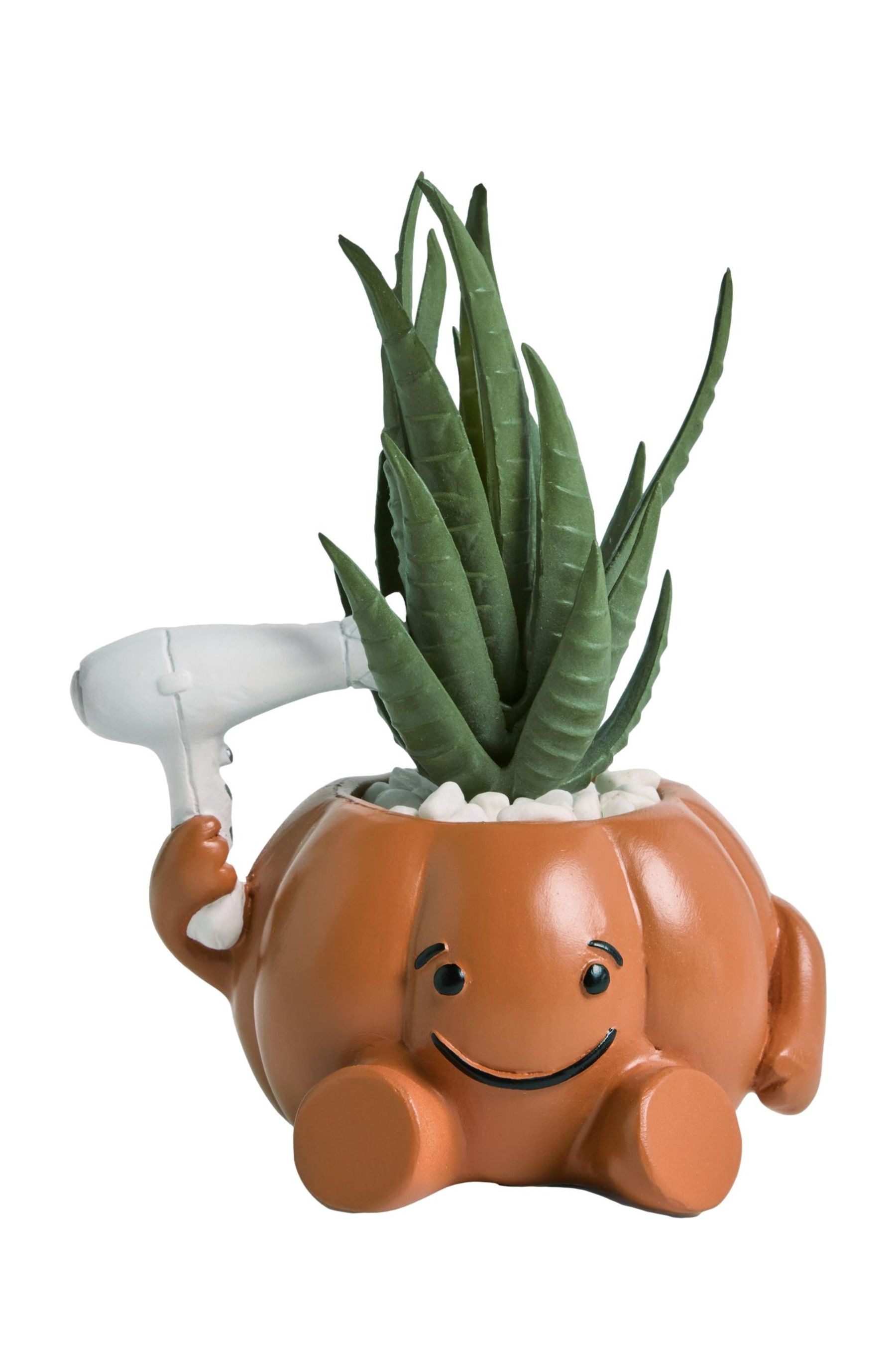 Dekoobjekt Kürbis Spa Ornament, Kunstpflanze