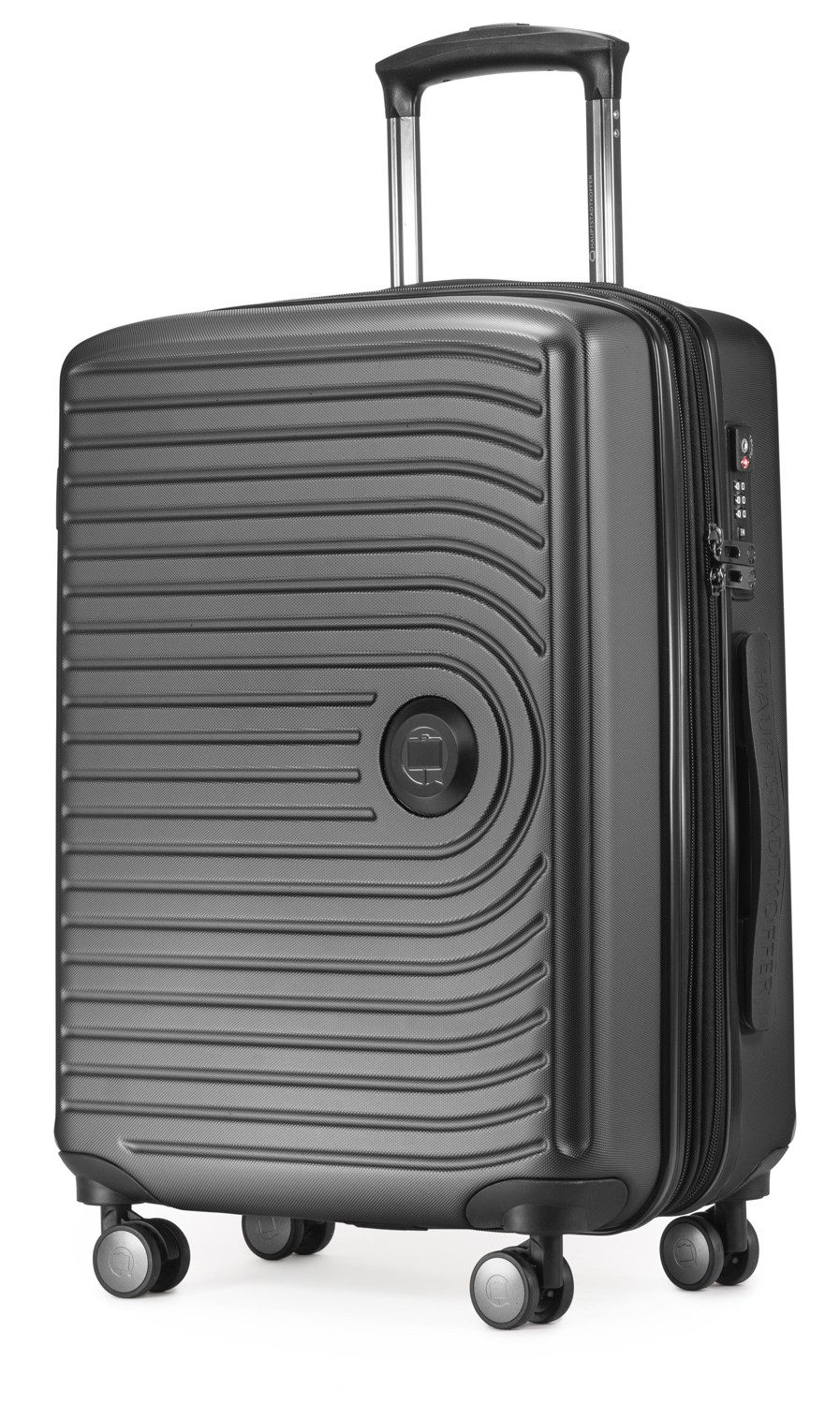 Hauptstadtkoffer Handgepäckkoffer Mitte, 4 Rollen, Handgepäck erweiterbar max. 55 L, TSA