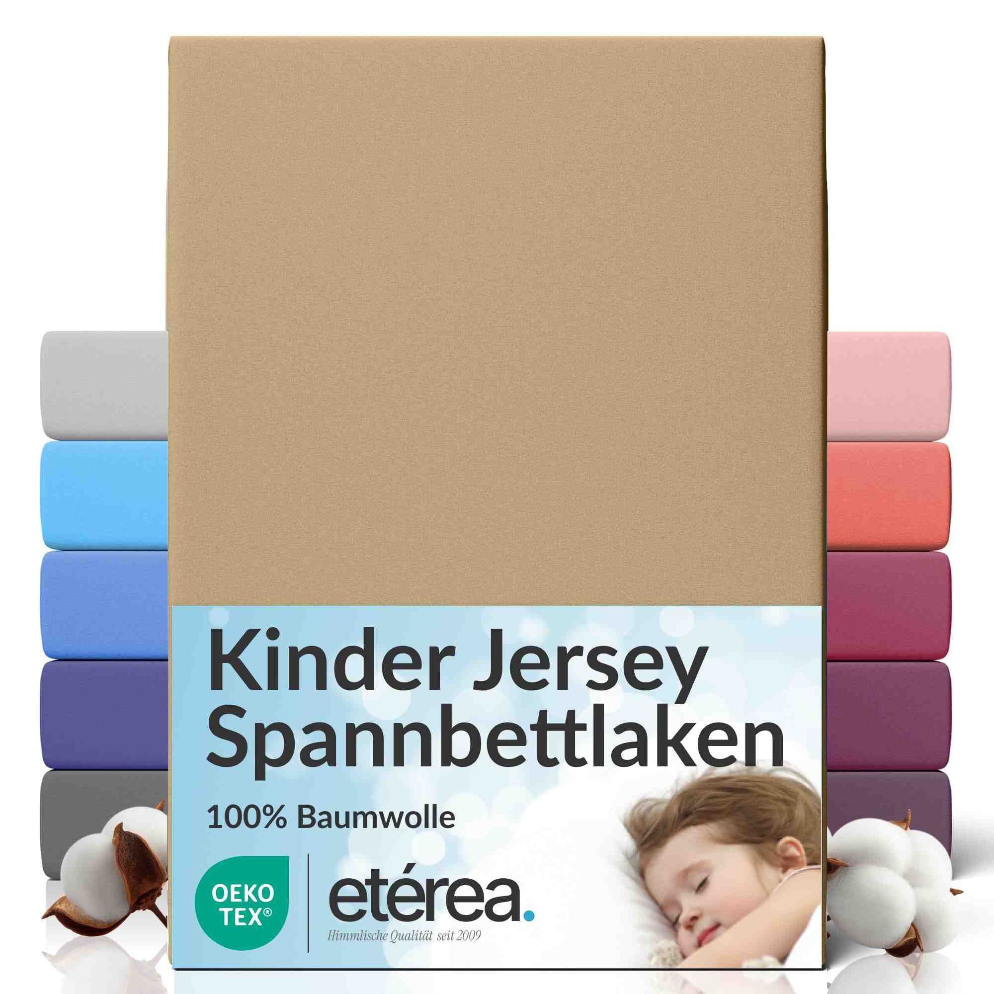 etérea Himmlische Qualität Spannbettlaken etérea Comfort Jersey Spannbettlaken, Jersey, Gummizug: rundum, (1 Stück)