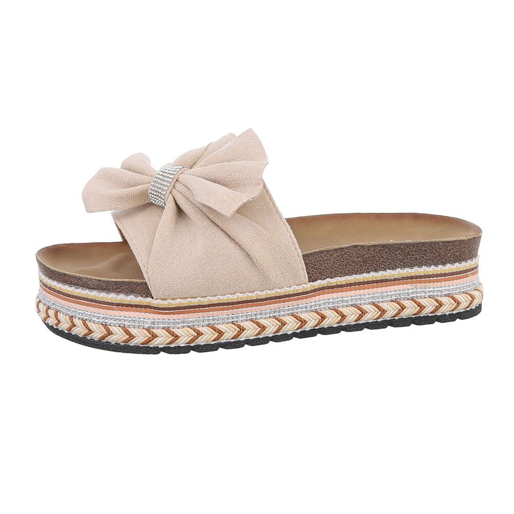 Ital-Design Damen Mules Freizeit Plateausandaletten (86017170) günstig online kaufen