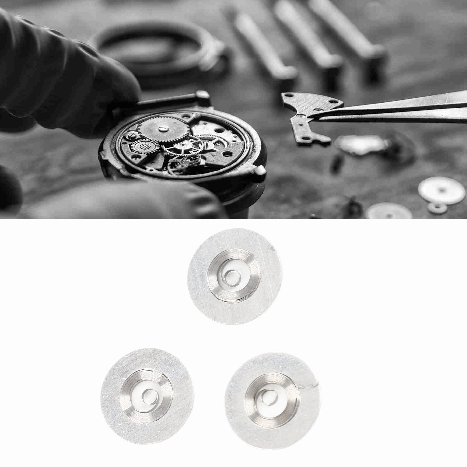 GARRYFIZH Demontagewerkzeug Mechanisches Uhrwerk Hauptfeder Professionelle Legierung, Legierung