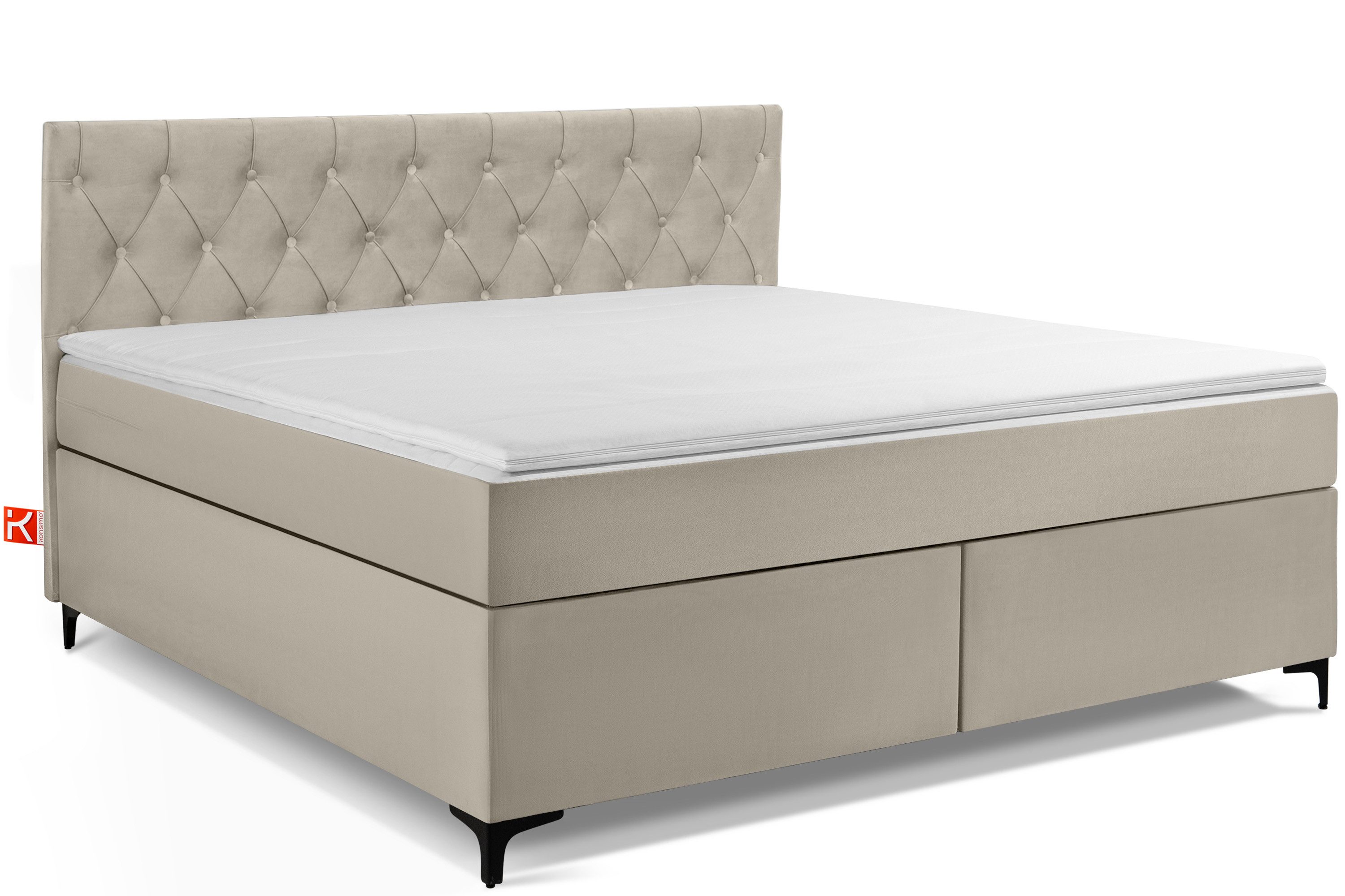 KONSIMO® Boxspringbett ARDEA Polsterbett, ultimativer Komfort, günstig online kaufen