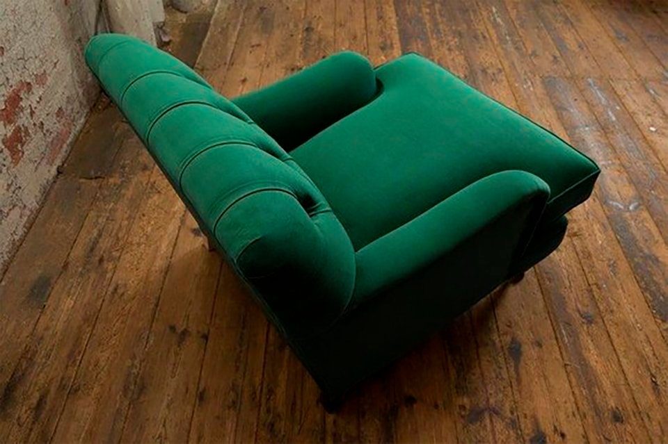 JVmoebel Chesterfield-Sessel, Sitzer Design Sessel 1 Chesterfield