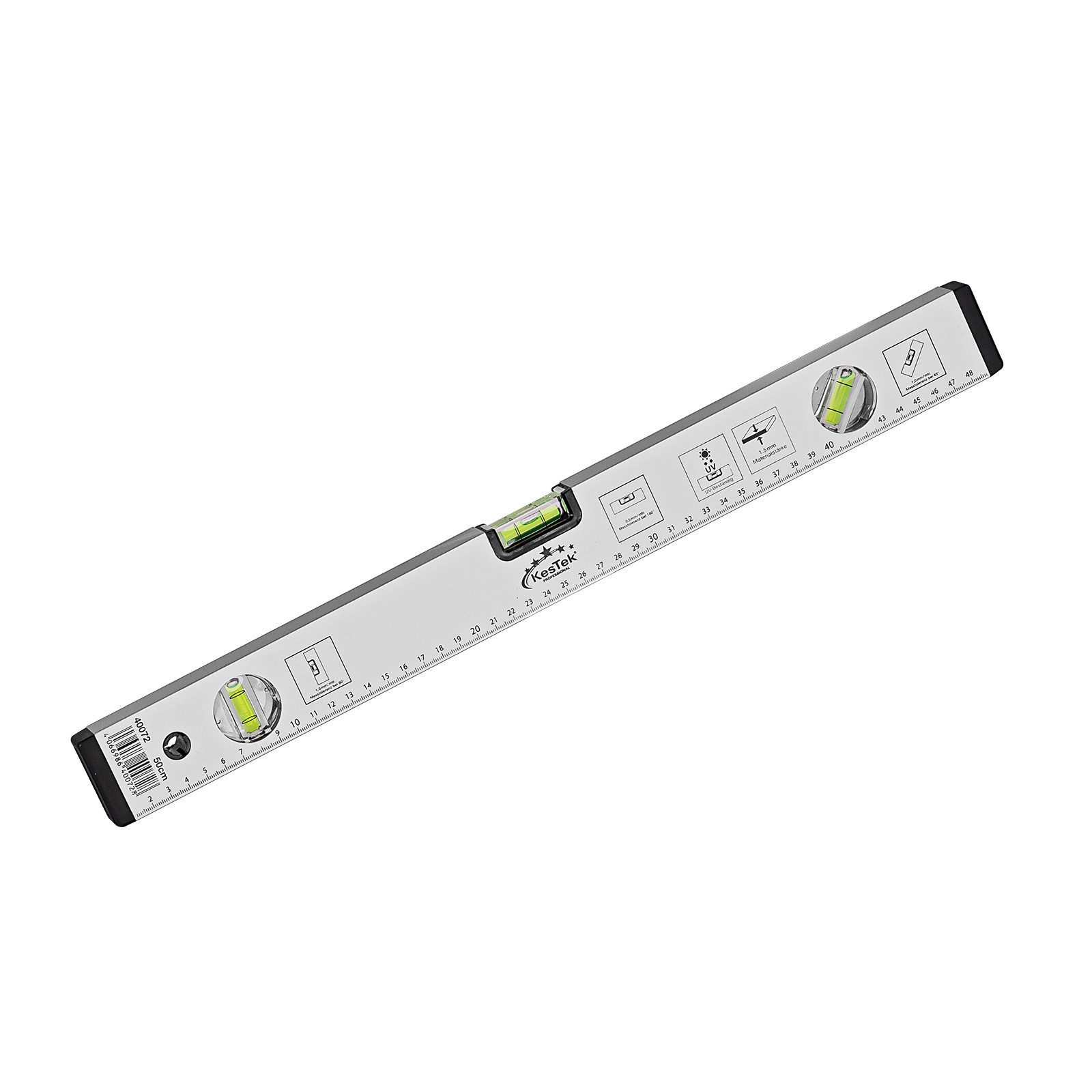 KesTek Wasserwaage Alu Wasserwaage Bau 50cm günstig online kaufen