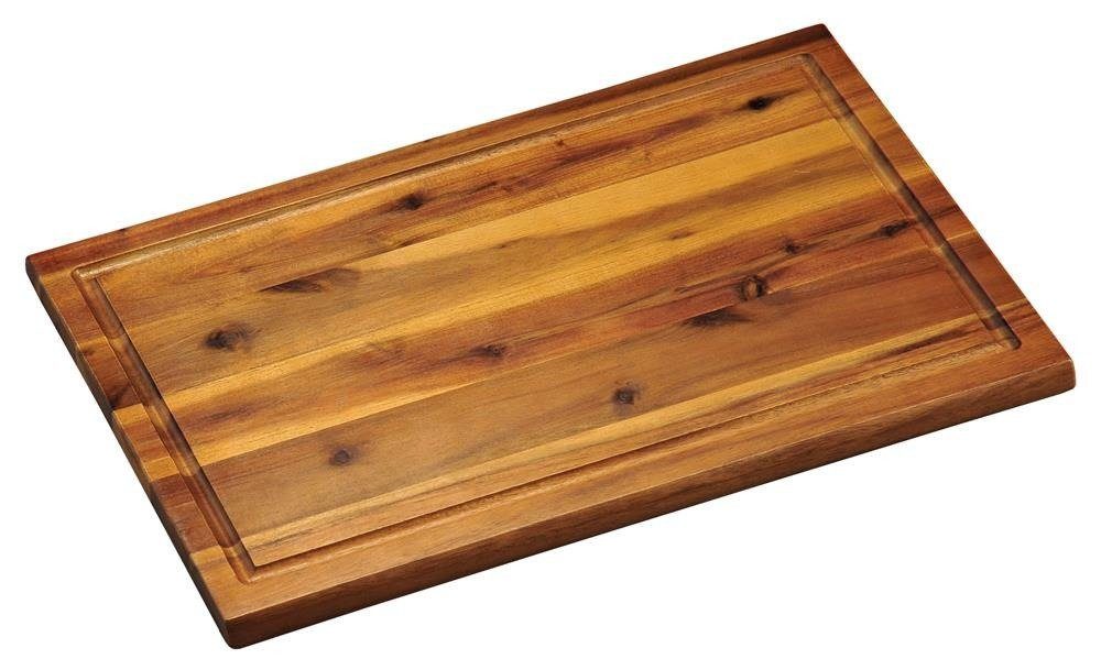 Kesper Schneidebrett Schneidebrett aus Akazienholz, 40 x 26 cm, KESPER, Akazienholz
