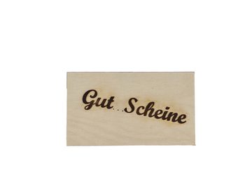 Eiserne Reserve® Geschenkbox GutScheinBox – Geldscheine als Gutscheine verschenken – Geldgesche