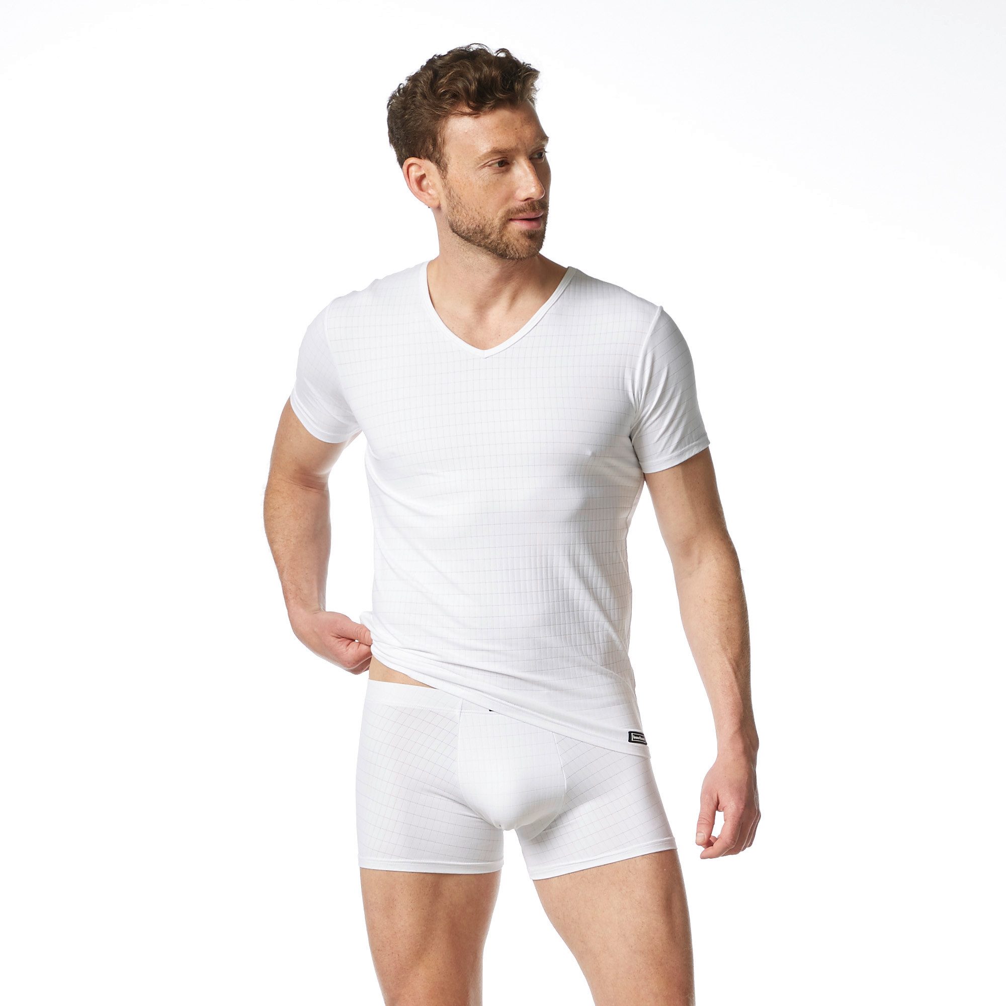 Bruno Banani V-Shirt CHECK LINE 2.0 günstig online kaufen