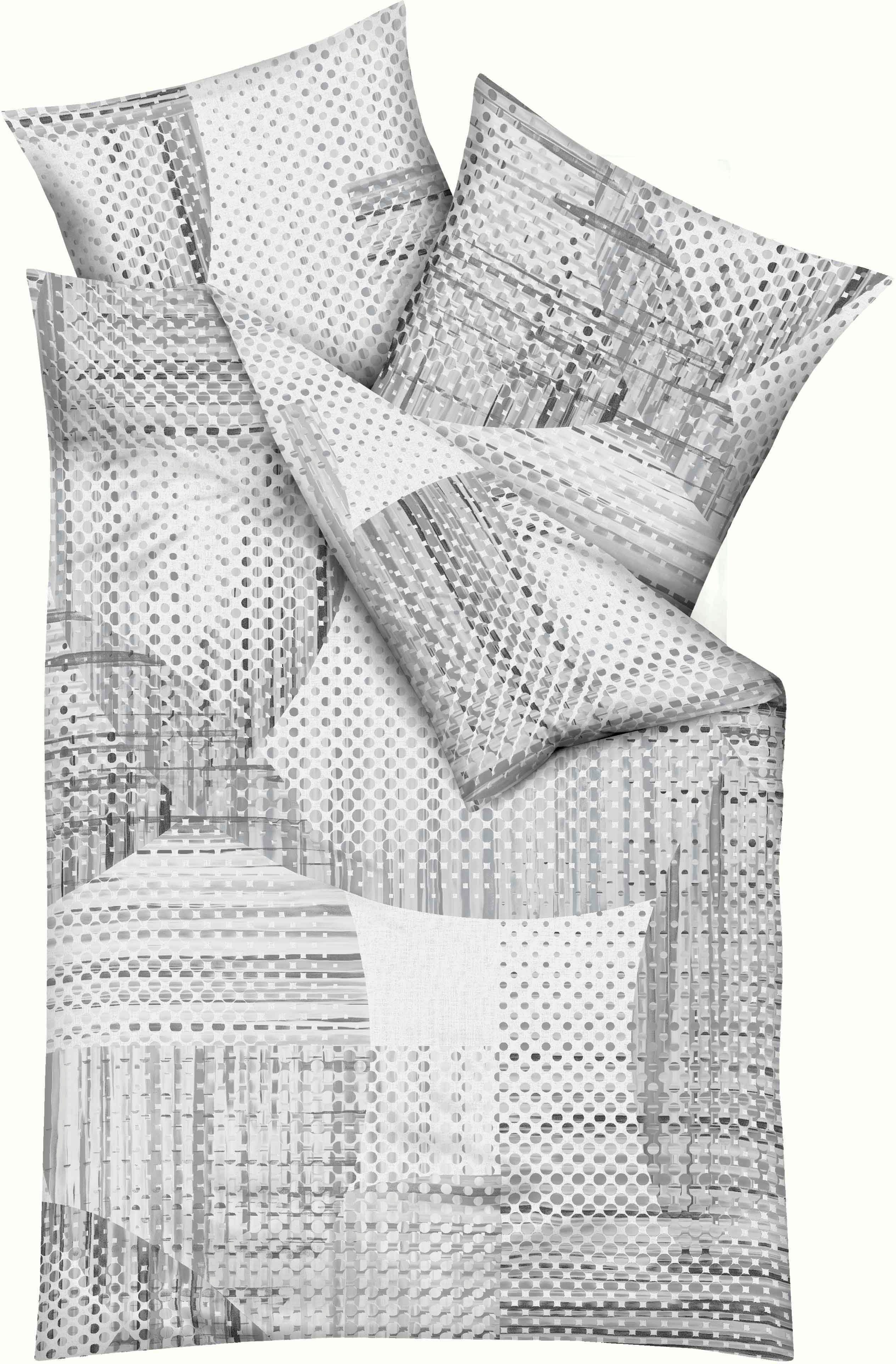 Kaeppel Bettwäsche Supreme, Mako-Satin, 2 teilig, mit graphischem Print