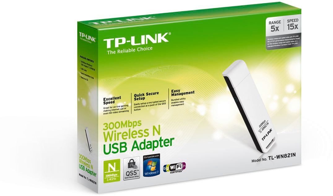 tp-link WLAN-Stick, ohne Hub/Gateway/Bridge