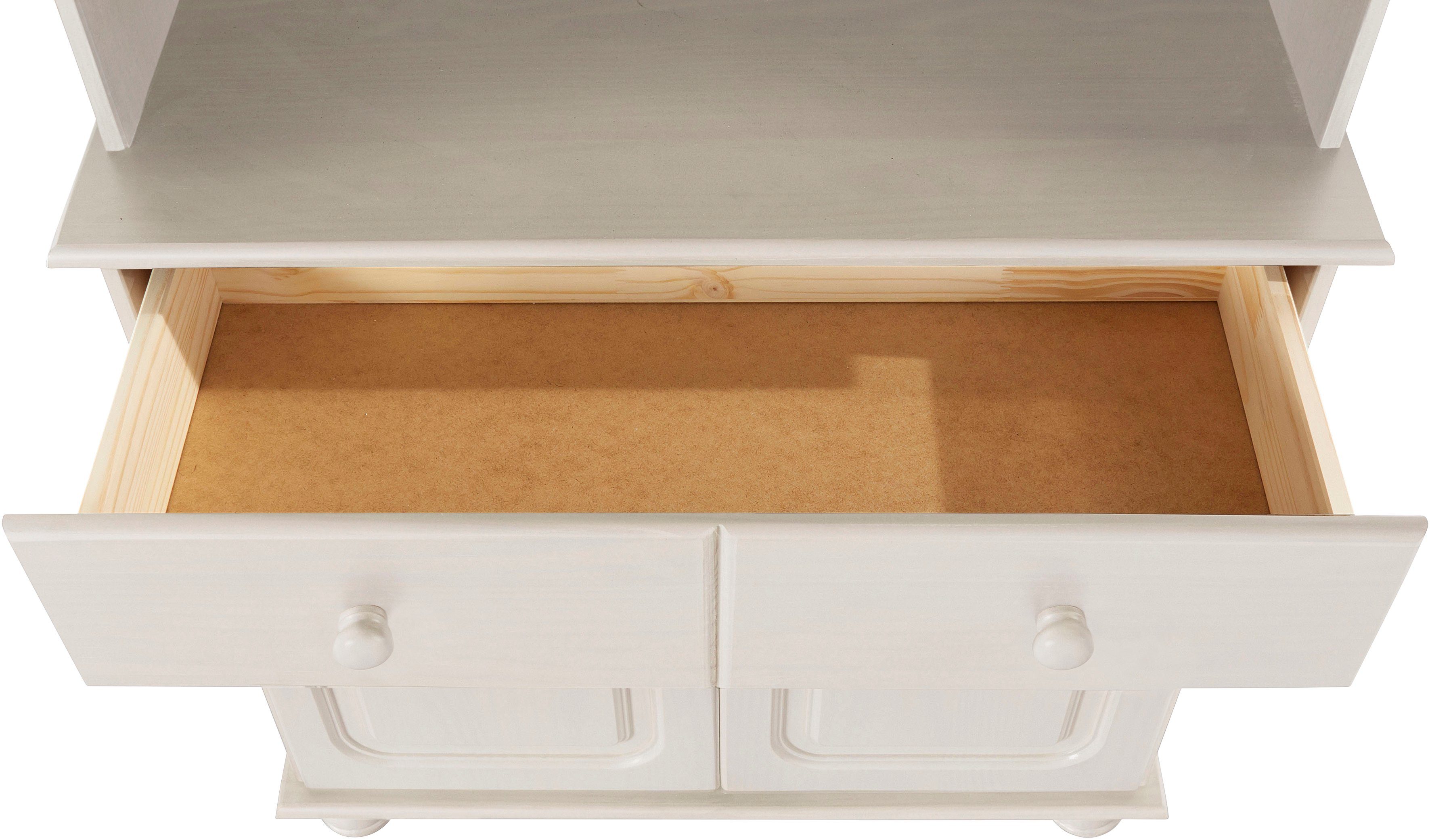 OTTO home Buffet Mette (2-St) Mit grosser Schublade und viel Stauraum hinter 4 Türen, Höhe 181cm – Bild 5 von 5
