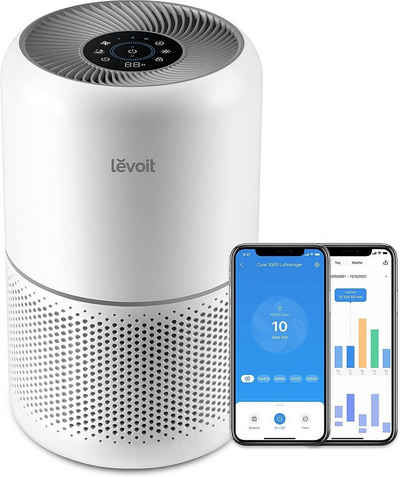 Levoit Luftreiniger Allergiker mit HEPA Luftfilter gegen Schimmel Staub Pollen Tierhaare, für 50 m² Räume, CADR 240m³/h Raucherzimmer Air Purifier 22dB Schlafmodus Timer