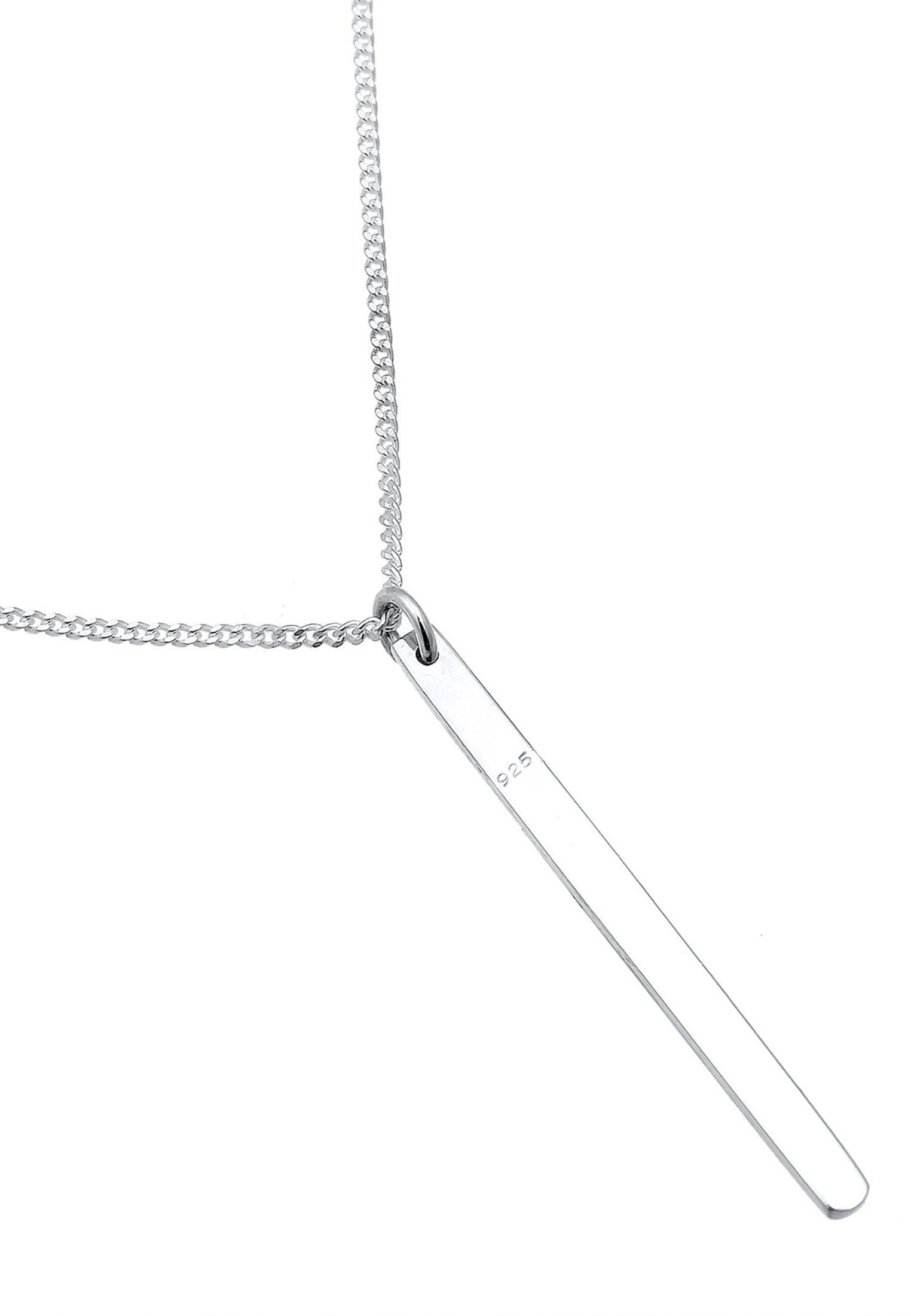 Elli Collier Choker Layer Anhänger Dreieck 925 Sterling Silber
