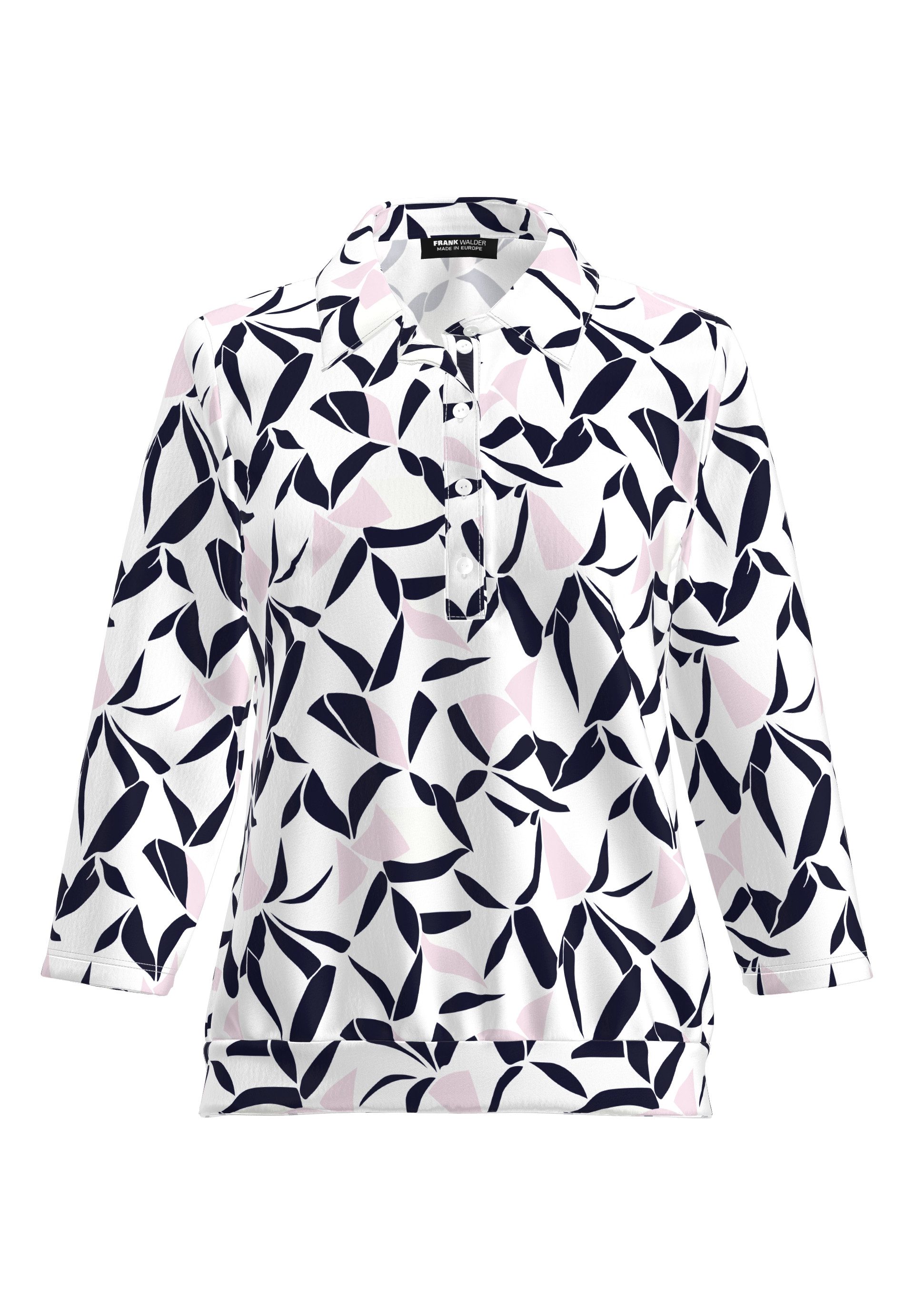 FRANK WALDER 3/4-Arm-Shirt aus Ecovero Viskose günstig online kaufen