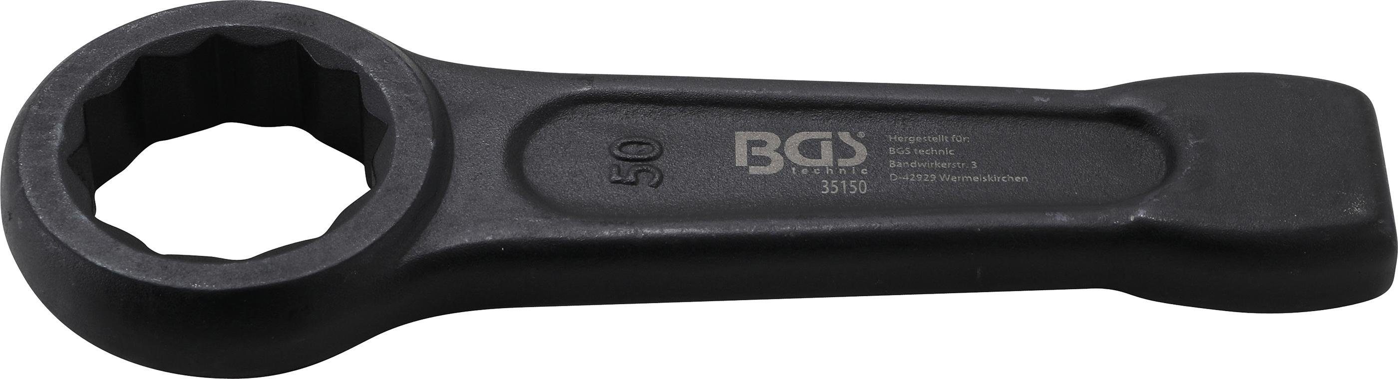 SW BGS Ringschlüssel Schlag-Ringschlüssel, mm technic 50