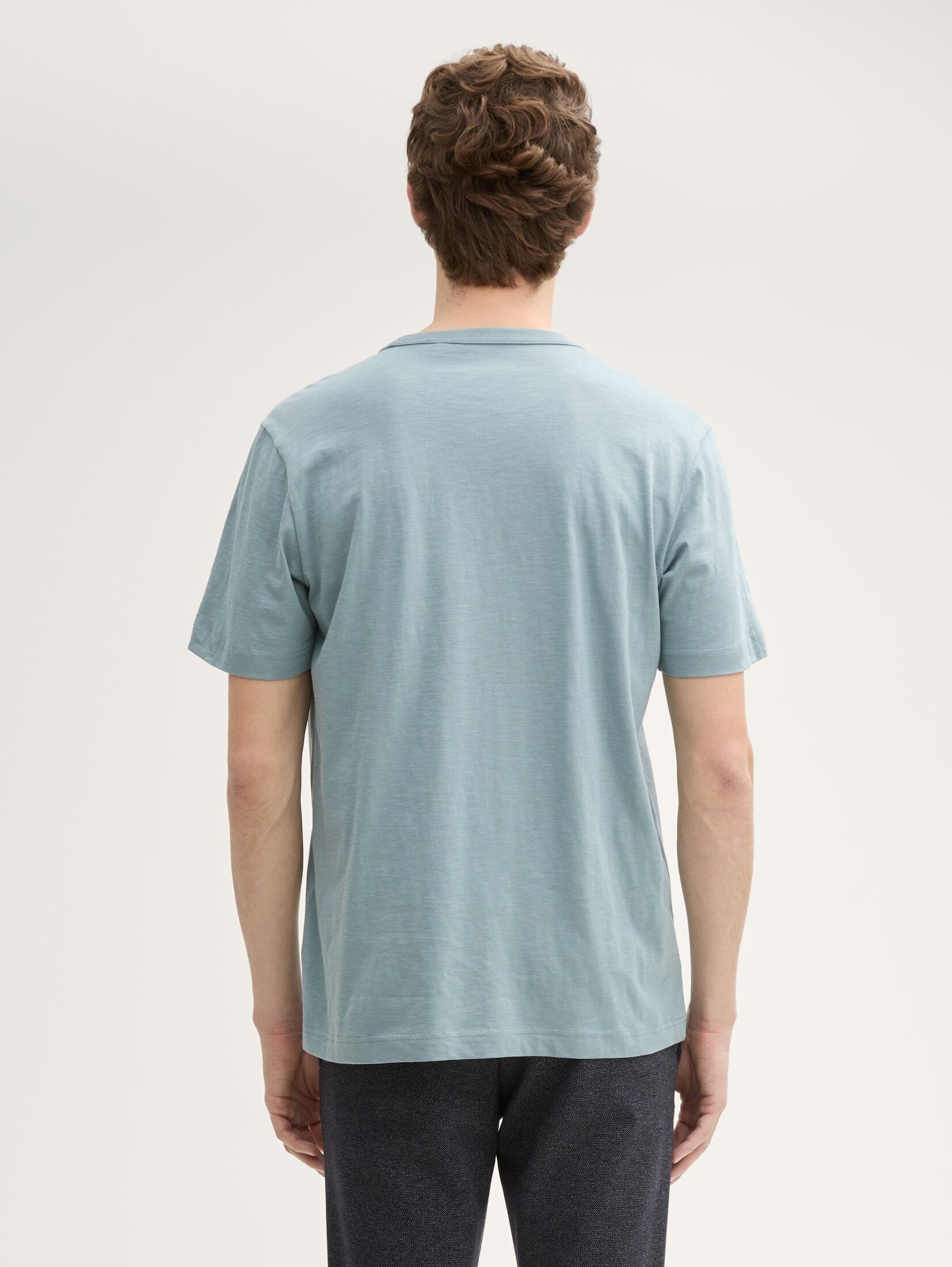 TOM TAILOR T-Shirt T-Shirt (im Einserpack) Basic T-Shirt aus Baumwolle