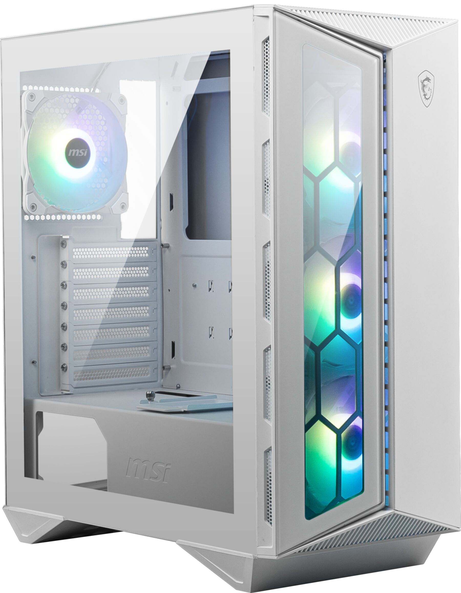 MSI PC-Gehäuse CAS MPG GUNGNIR 110R WHITE, Midi Tower