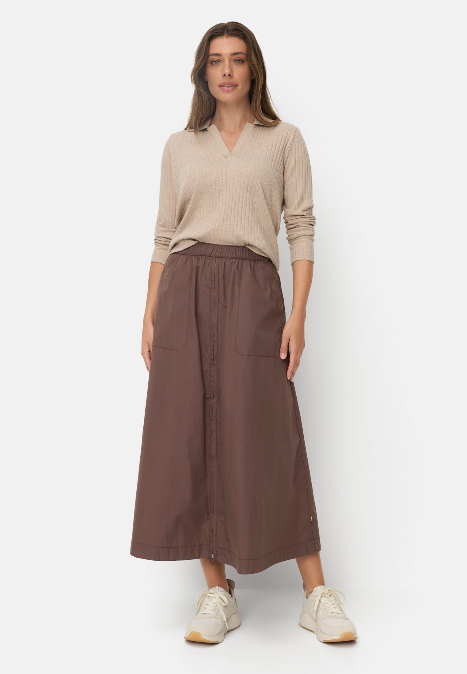 camel active Maxirock mit Reißverschluss