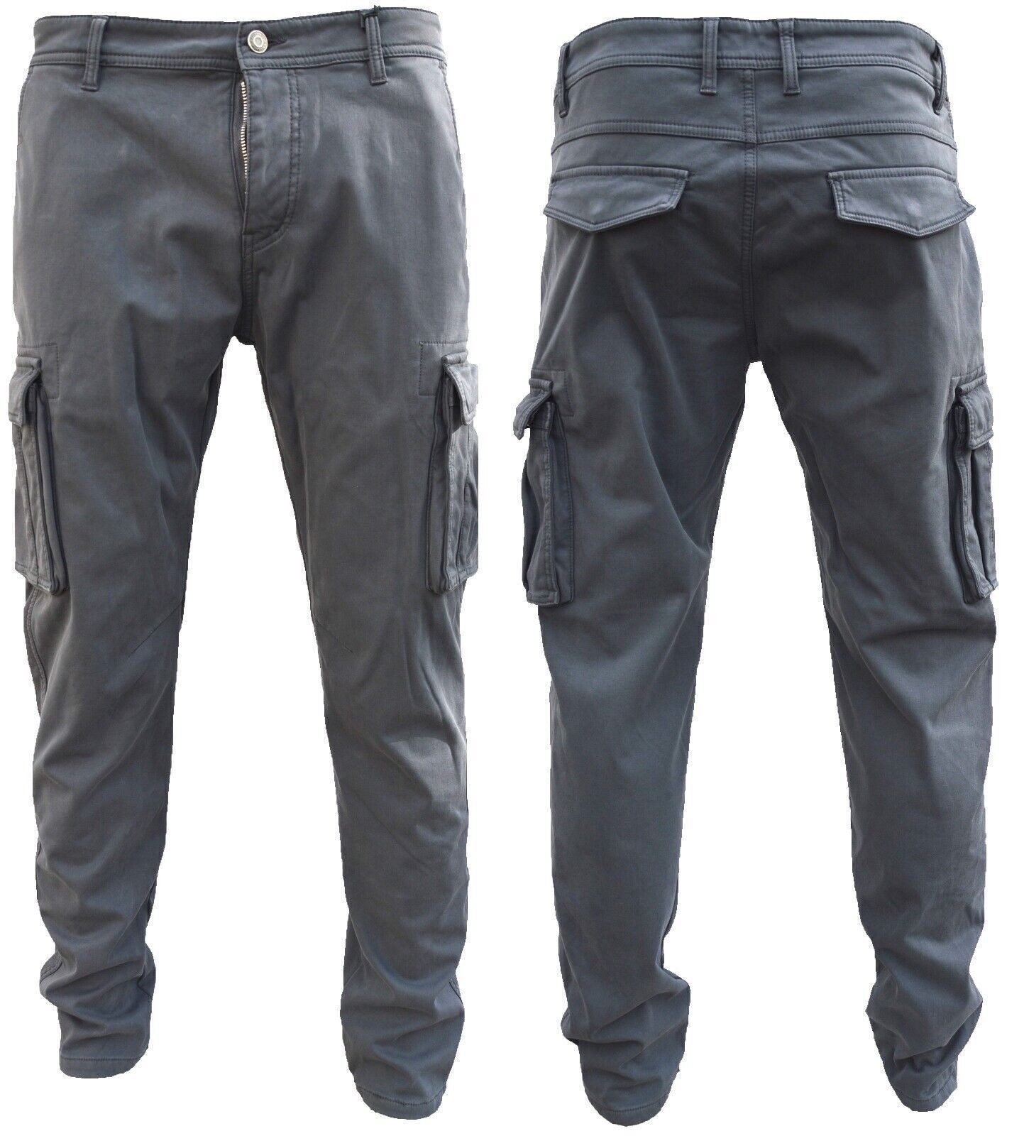 iKENNAS Cargohose Cargo Hose Outdoor Arbeitshose Warm Freizeit