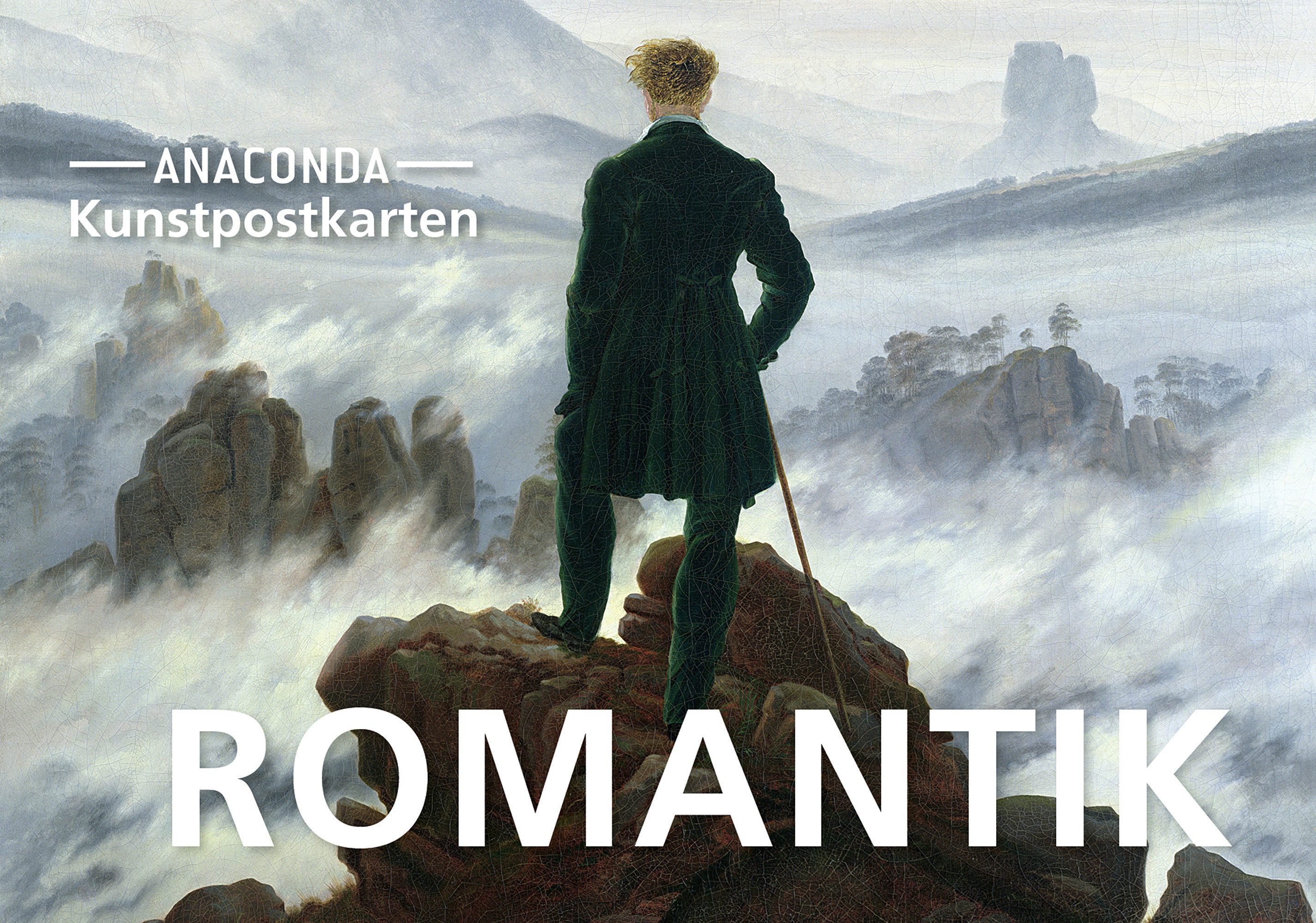 Anaconda Verlag Grußkarten Postkarten-Set Romantik