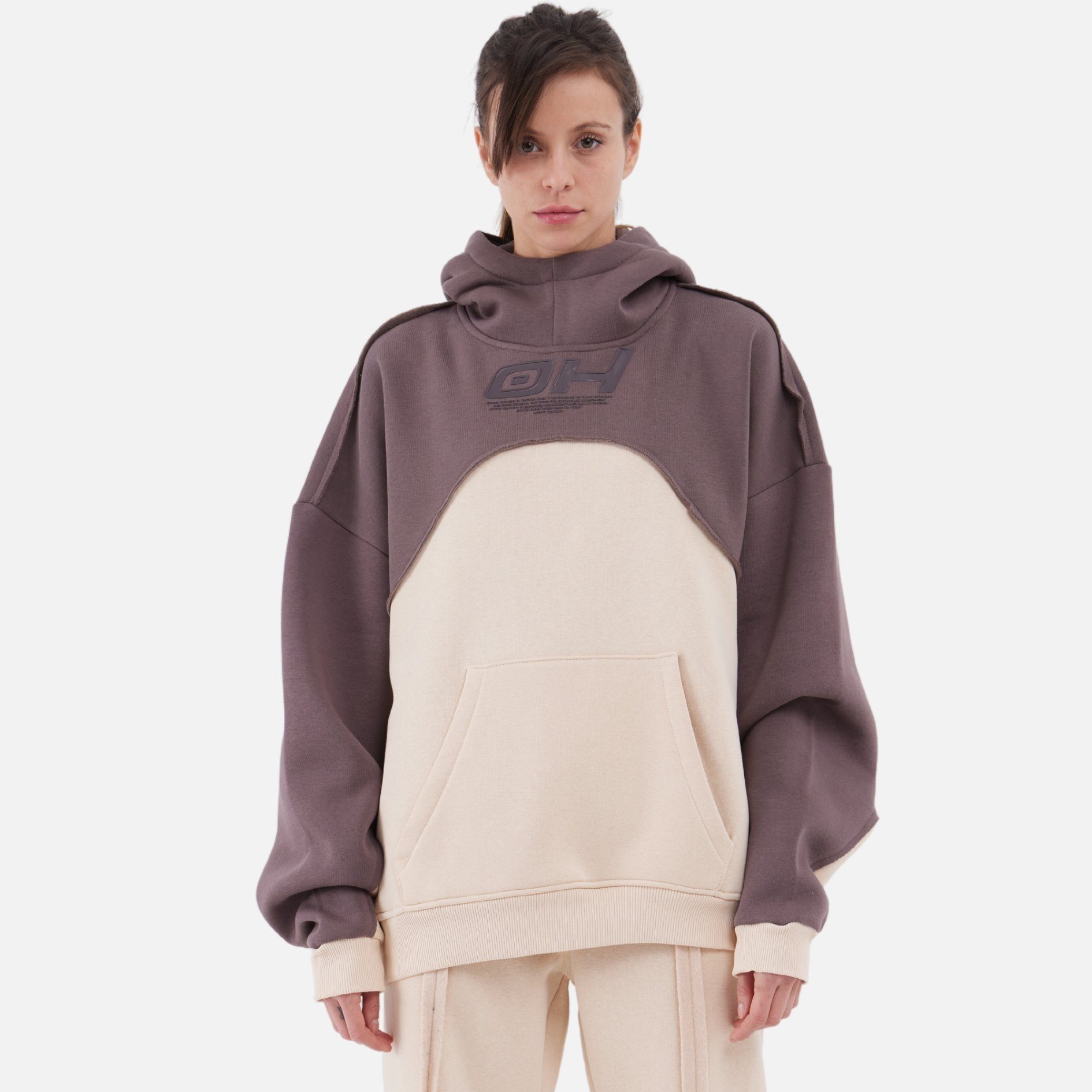 COFI Casuals Hoodie Oversize Hoodie Cotton günstig online kaufen