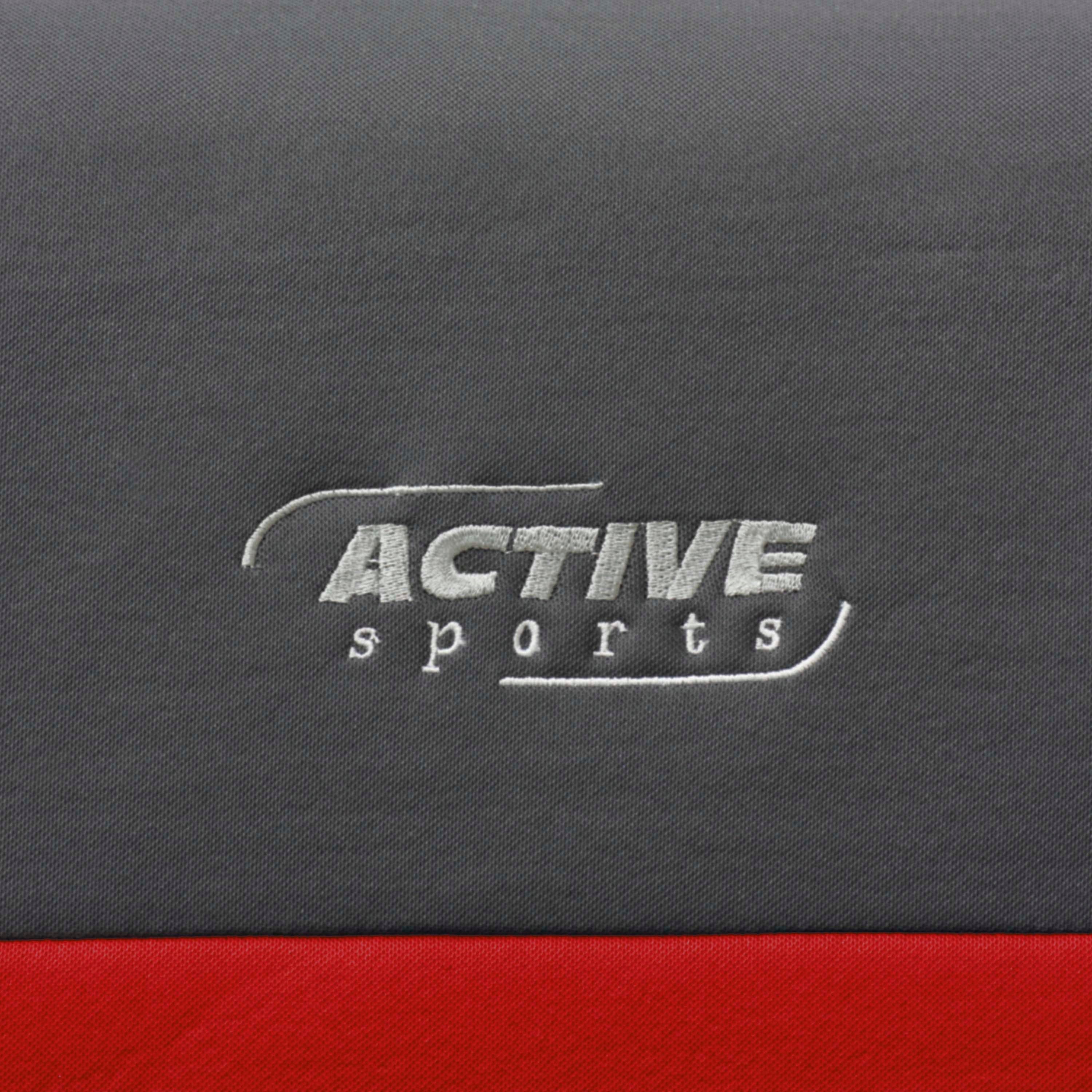 universelle Fahrzeuge Geeignet rot Set "Active Sports" 1 für Vario Passform, Petex SAB Seitenairbag, 11-tlg Autositzbezug mit/ohne