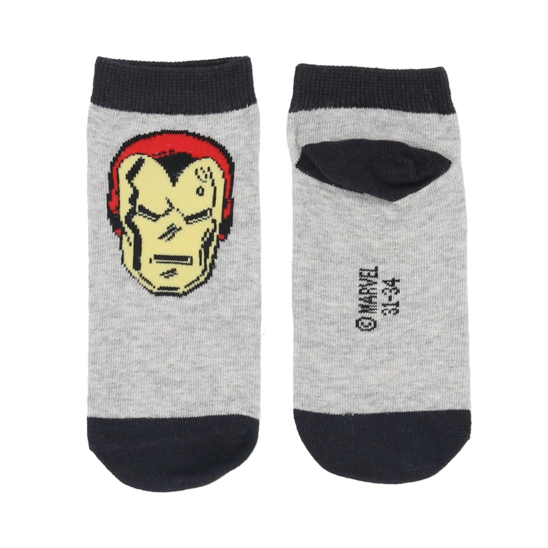 MARVEL Sneakersocken Sneakersocken 3er-Pack – Bequeme und stylische Kindersocken
