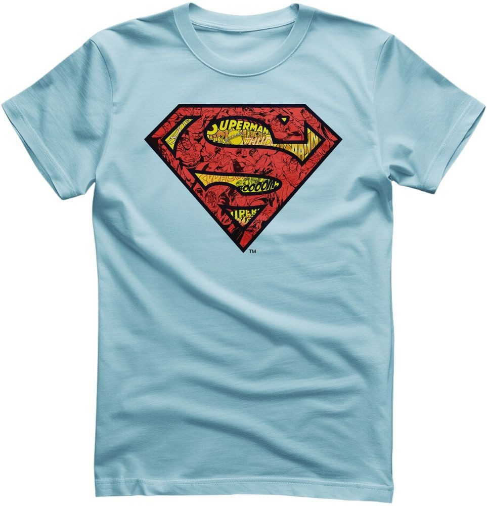 Superman T-Shirt Superman Mash-Up Shield T-Shirt