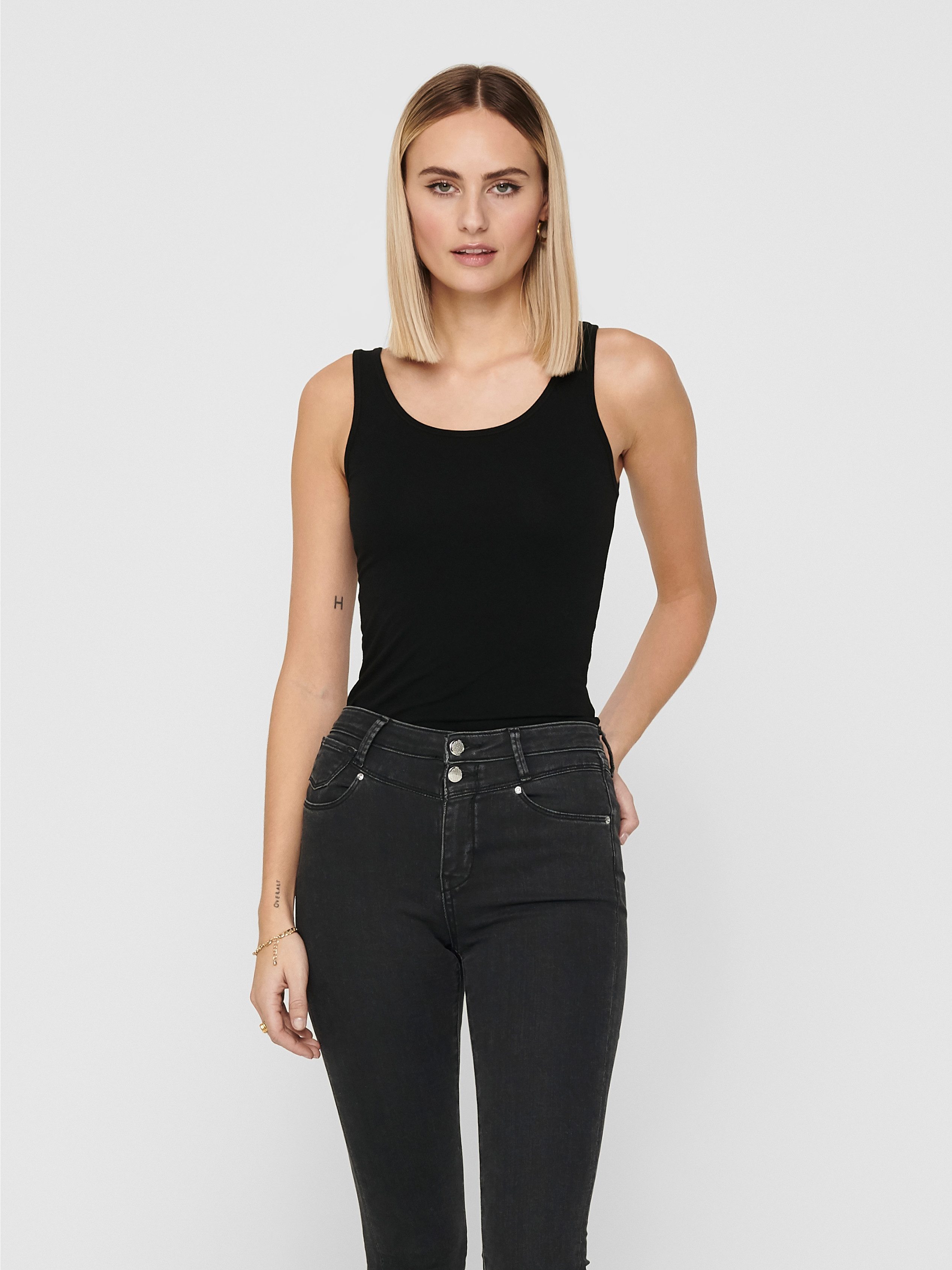 ONLY Longtop ONLLIVE – Tanktop mit günstig online kaufen