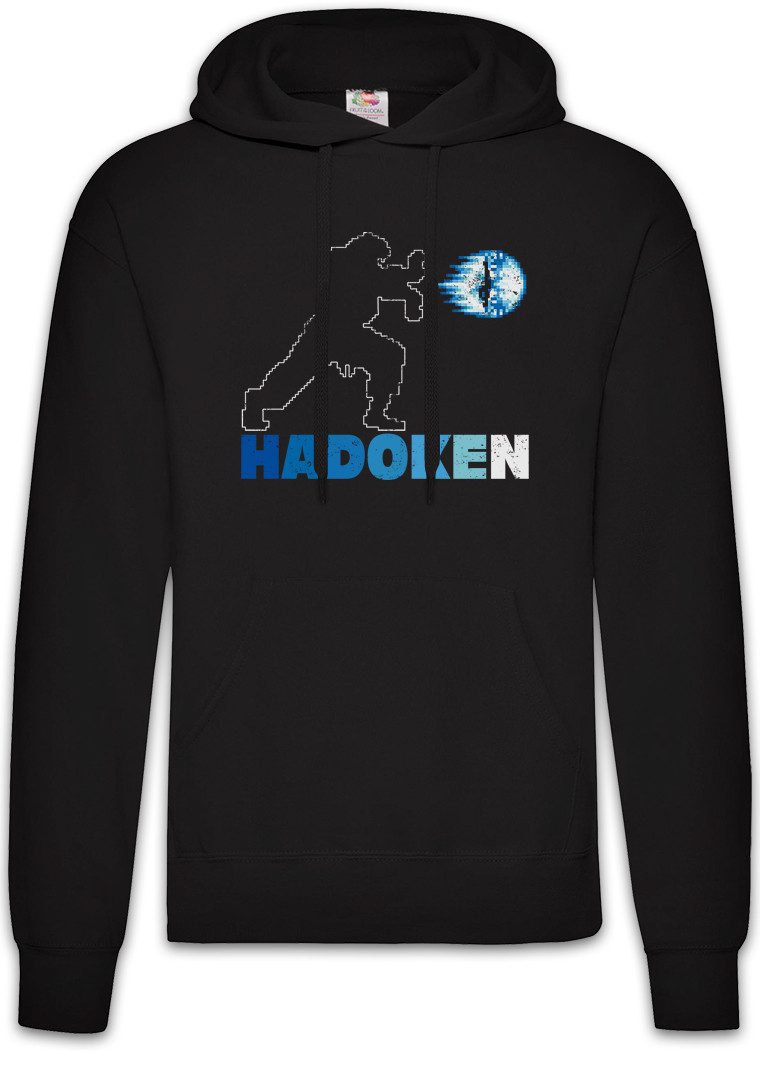 Hoodie Hadoken II Herren Hoodie Gamer Street Champion Game Arcade 90s Fighter