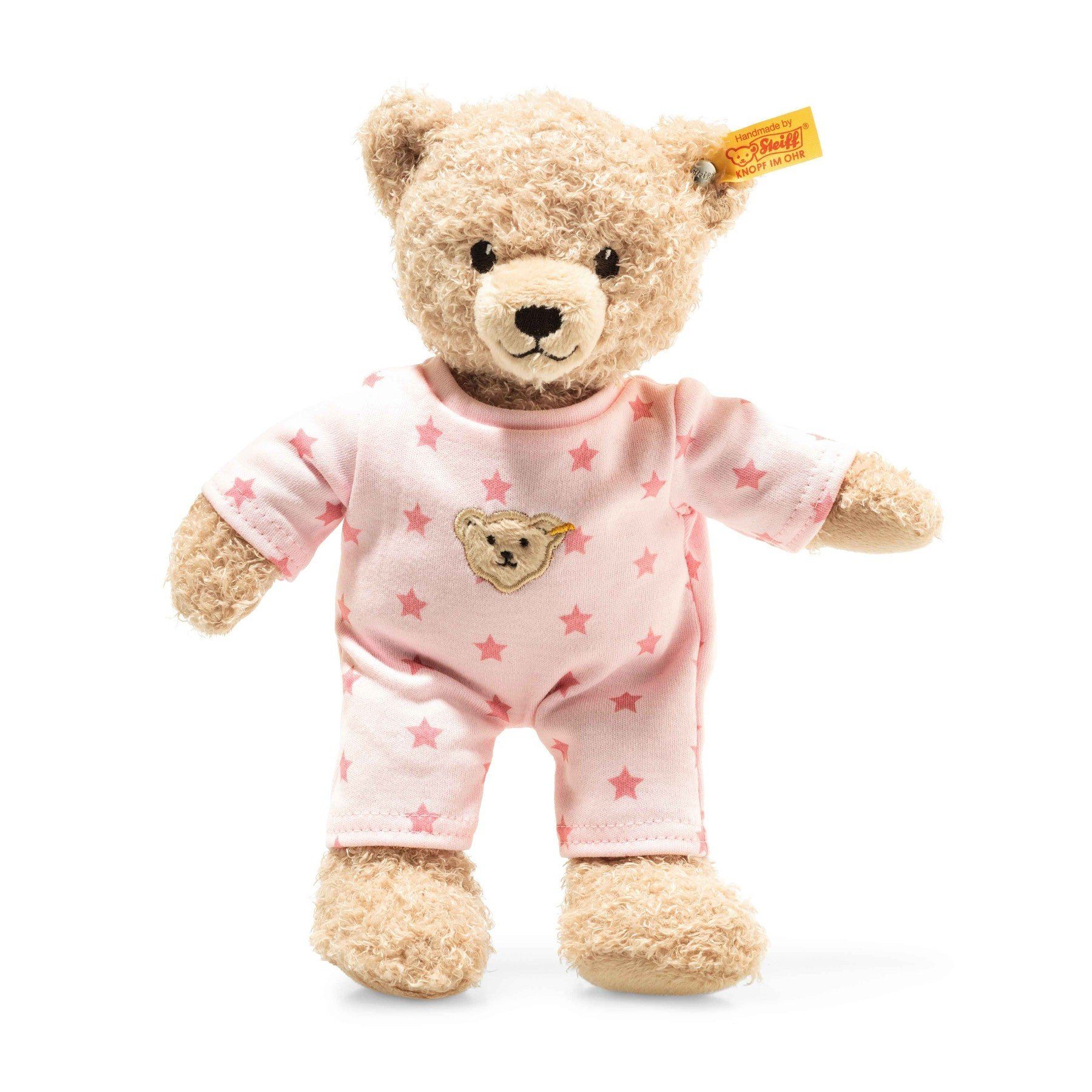 Steiff Plüschfigur Steiff 241659 - Teddybär Mädchen Baby mit Schlafanzug, beige/rosa, ...