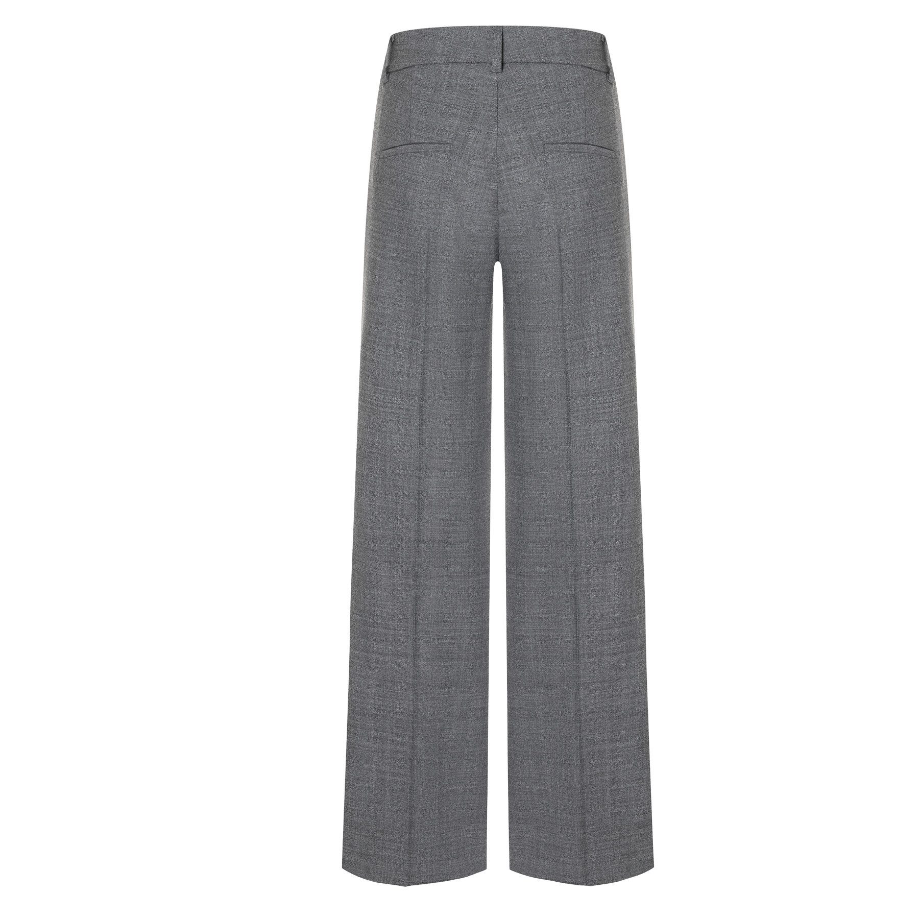 Cambio Stoffhose CAMBIO Hose AMELIE mit Wolle - Grau