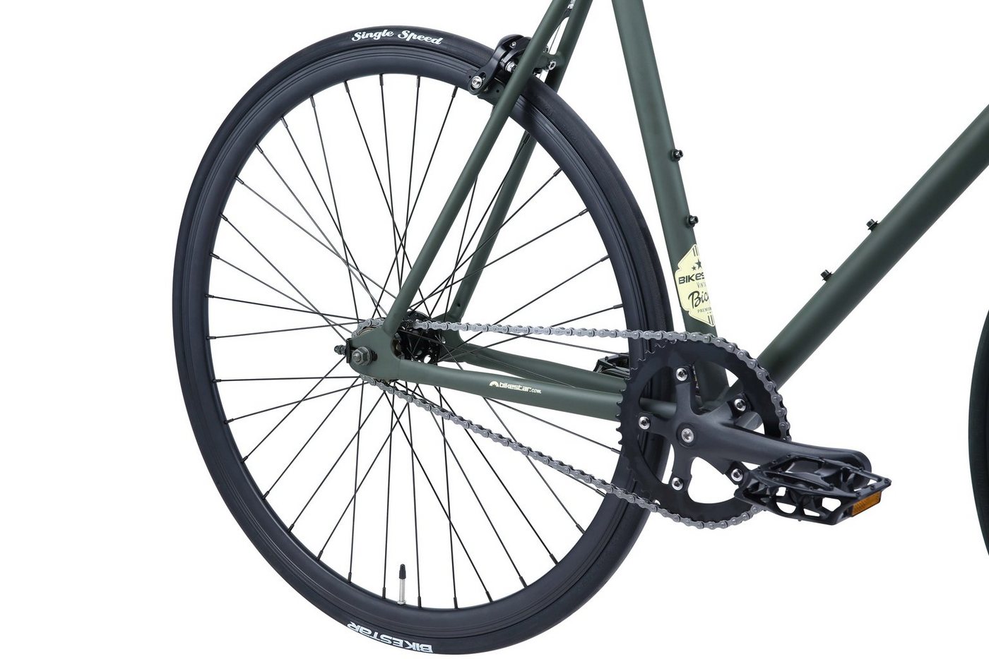 Thumbnail - Bikestar Singlespeed 28 Zoll, ab 175 cm, Damen, Herren, 1 Gang, V-Bremse, Rahmen 53 cm