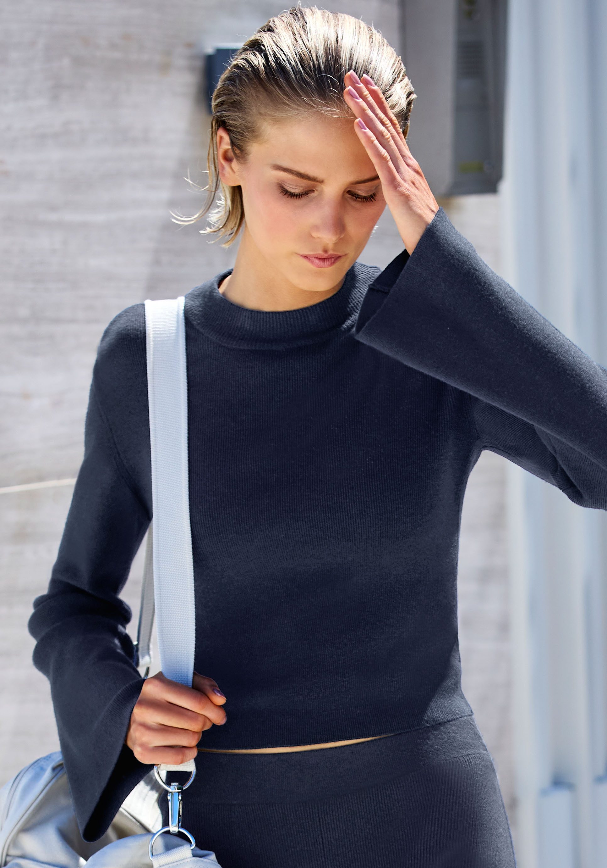 Copenhagen Studios Langarmshirt aus hochwertiger, feiner günstig online kaufen