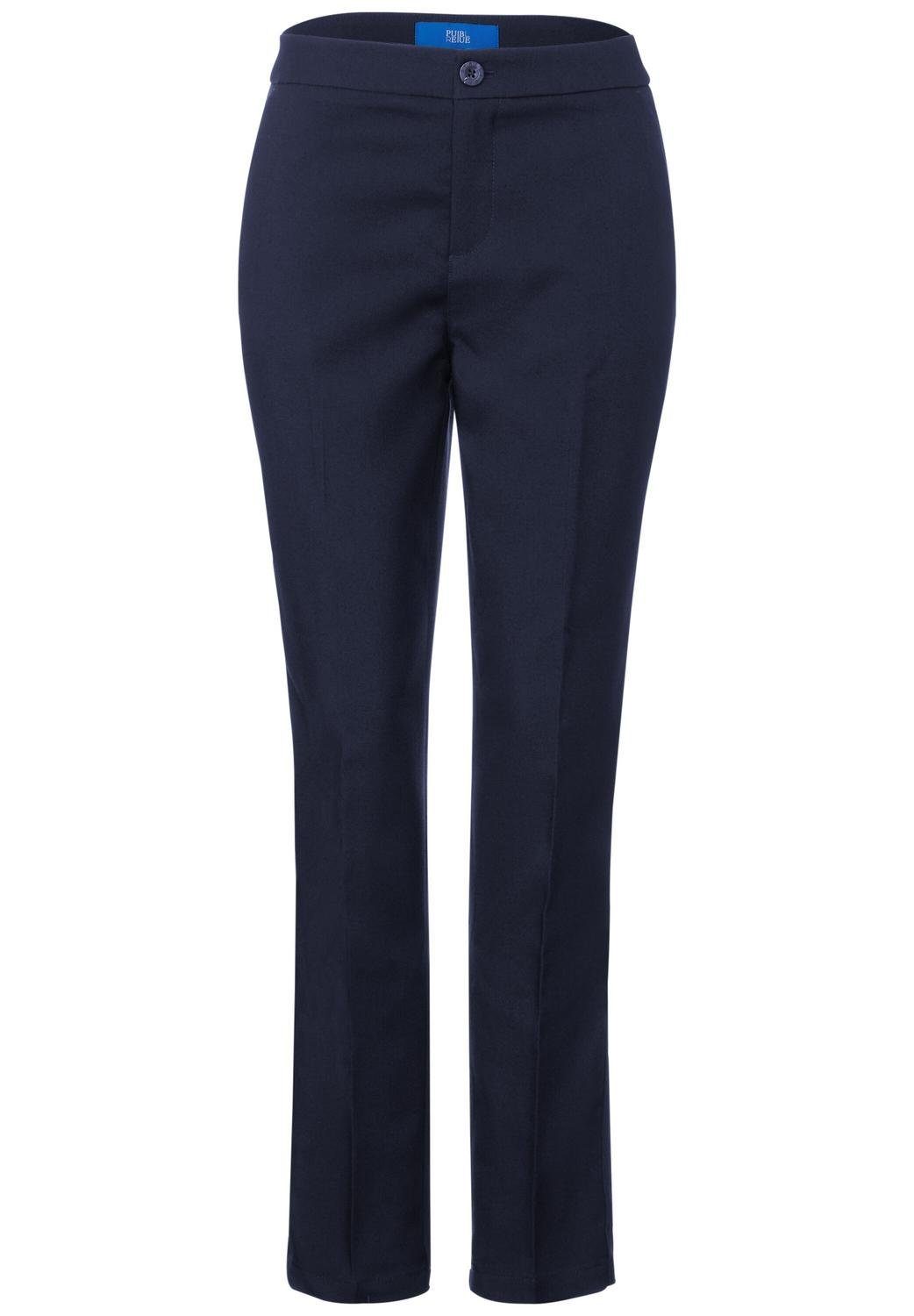 STREET ONE Stoffhose EOS_HW solid Twill pants
