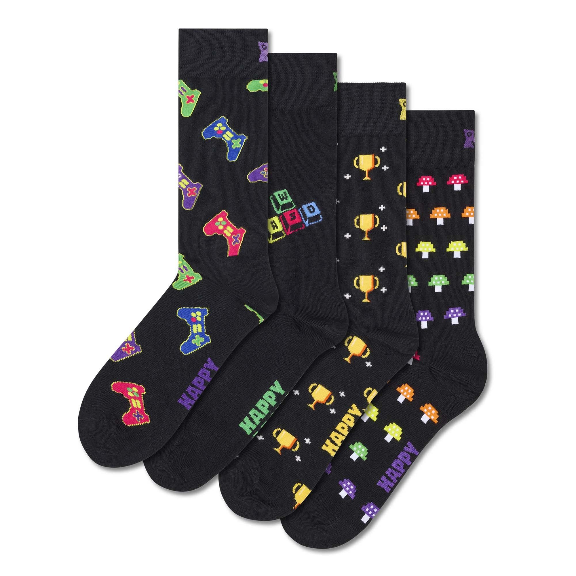 Happy Socks Kurzsocken Unisex Socken 4er günstig online kaufen