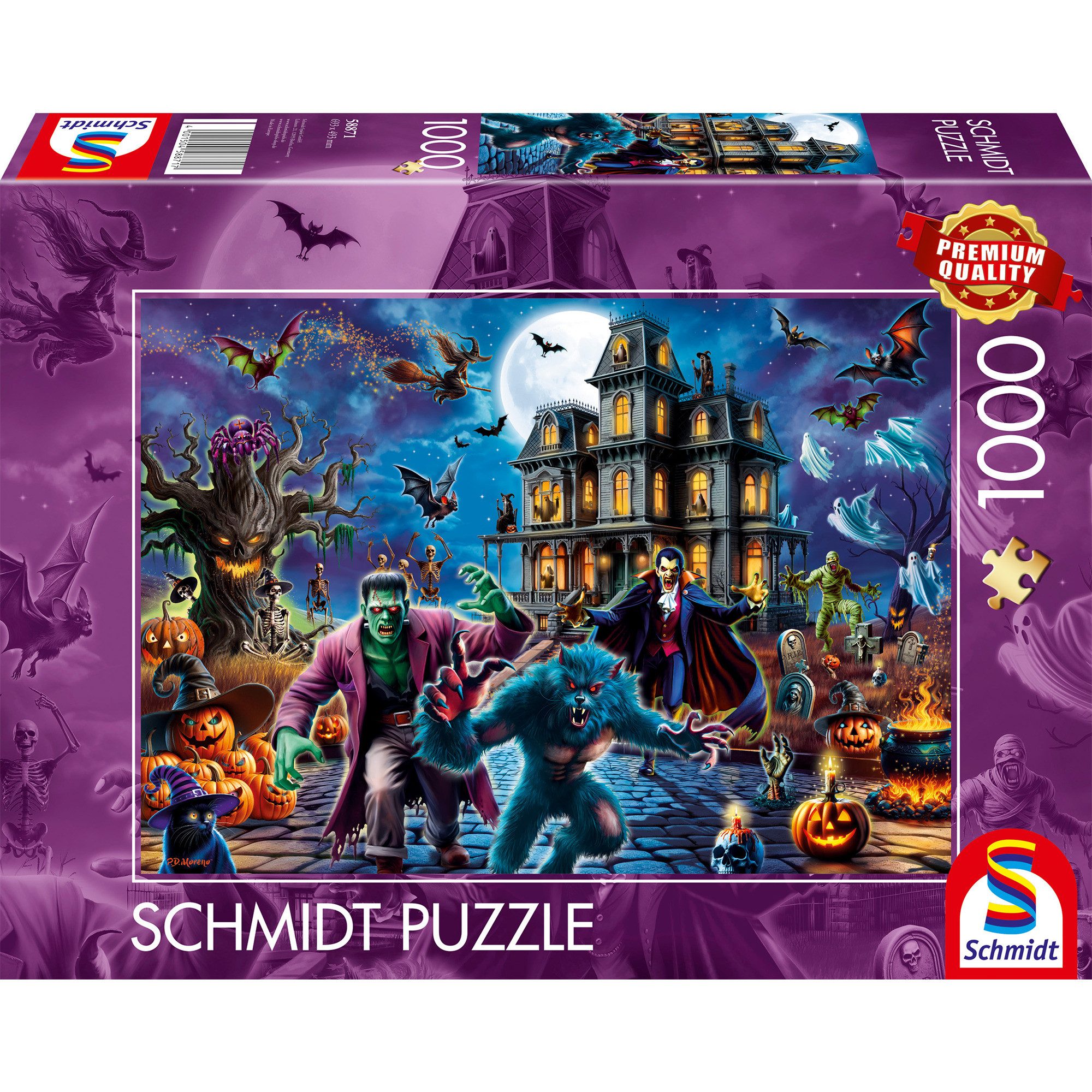 Schmidt Spiele Пазлы Schmidt Spiele Halloween-Nacht, Пазлы, (1000, 1000 Пазлыteile