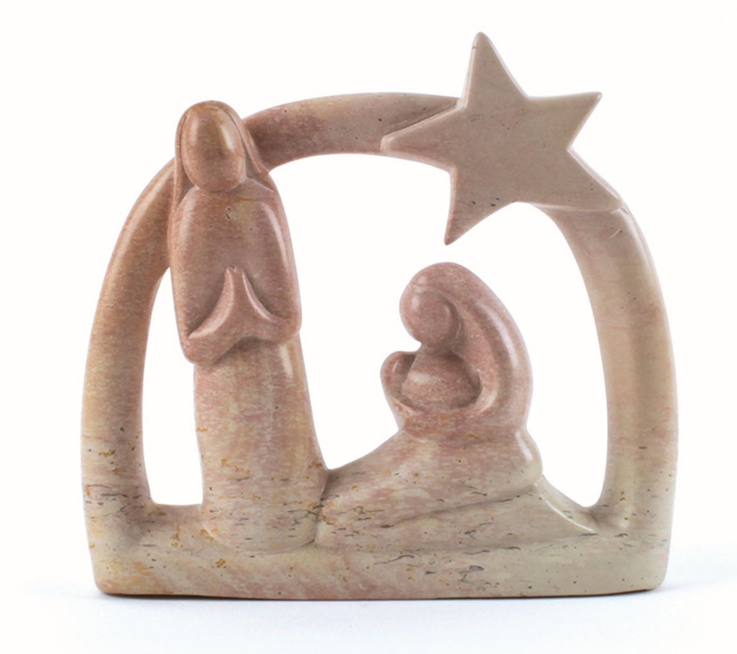 El Puente Krippenfigur Heilige Familie, Handmade, Fair Trade