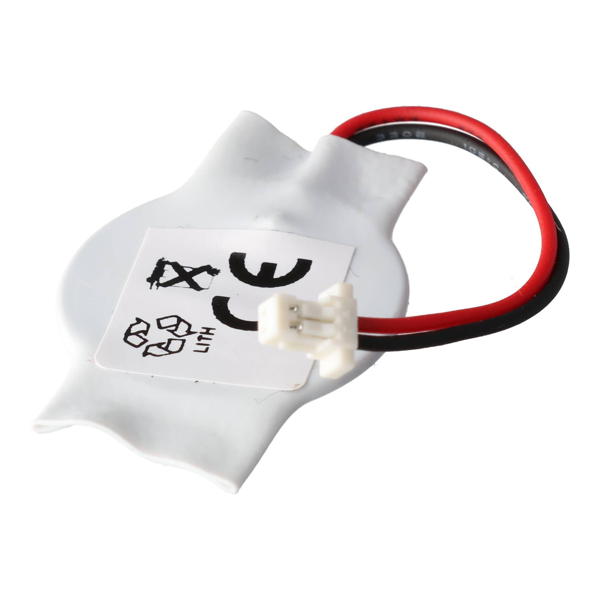 AccuCell CMOS Batterie CR2016 mit Stecker Backup Lithium Batterie Akku 90 mAh (3,0 V)