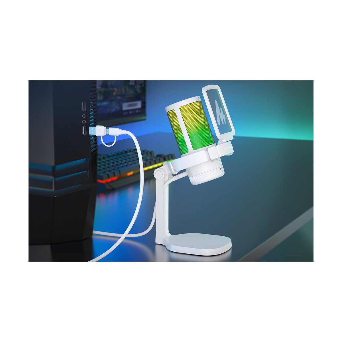 Maono Streaming-Mikrofon Maono DGM20 USB Gaming Mikrofon