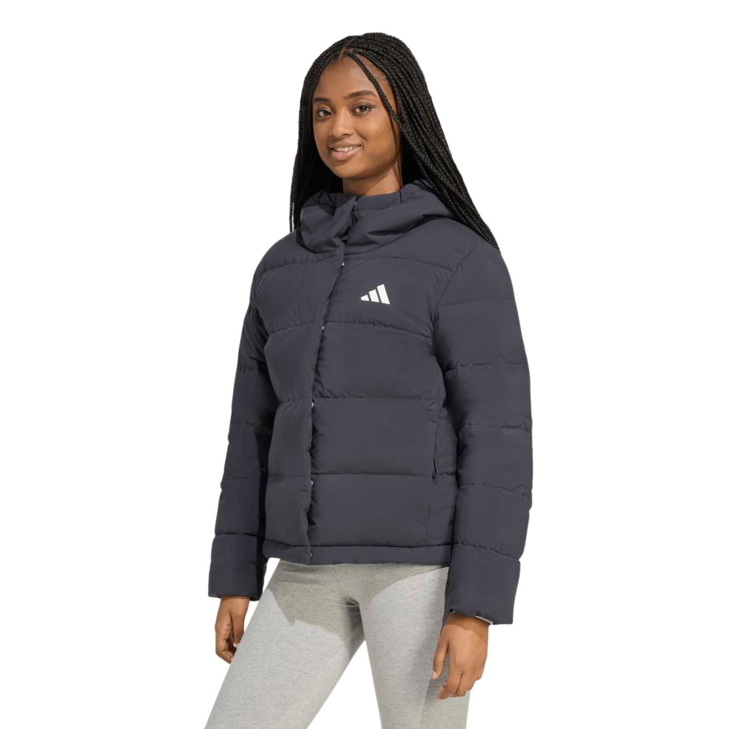 adidas Performance Winterjacke Daunenjacke Helionic Climawarm (wärmeisolierung) schwarz Damen