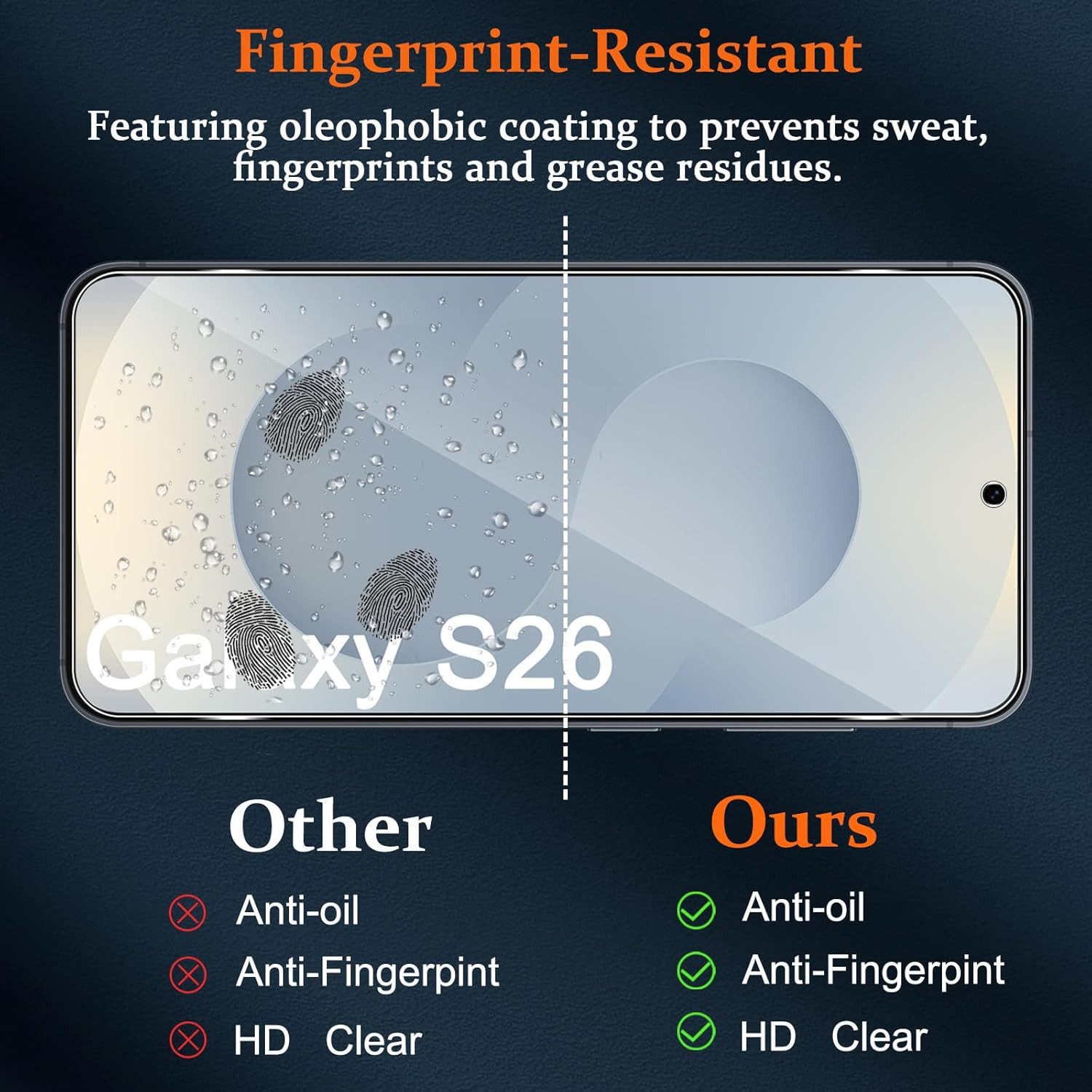 MSM Displayschutzglas 2X Schutzglas (Display + Kamera) für Samsung Galaxy S26 Panzerfolie – Bild 3 von 5