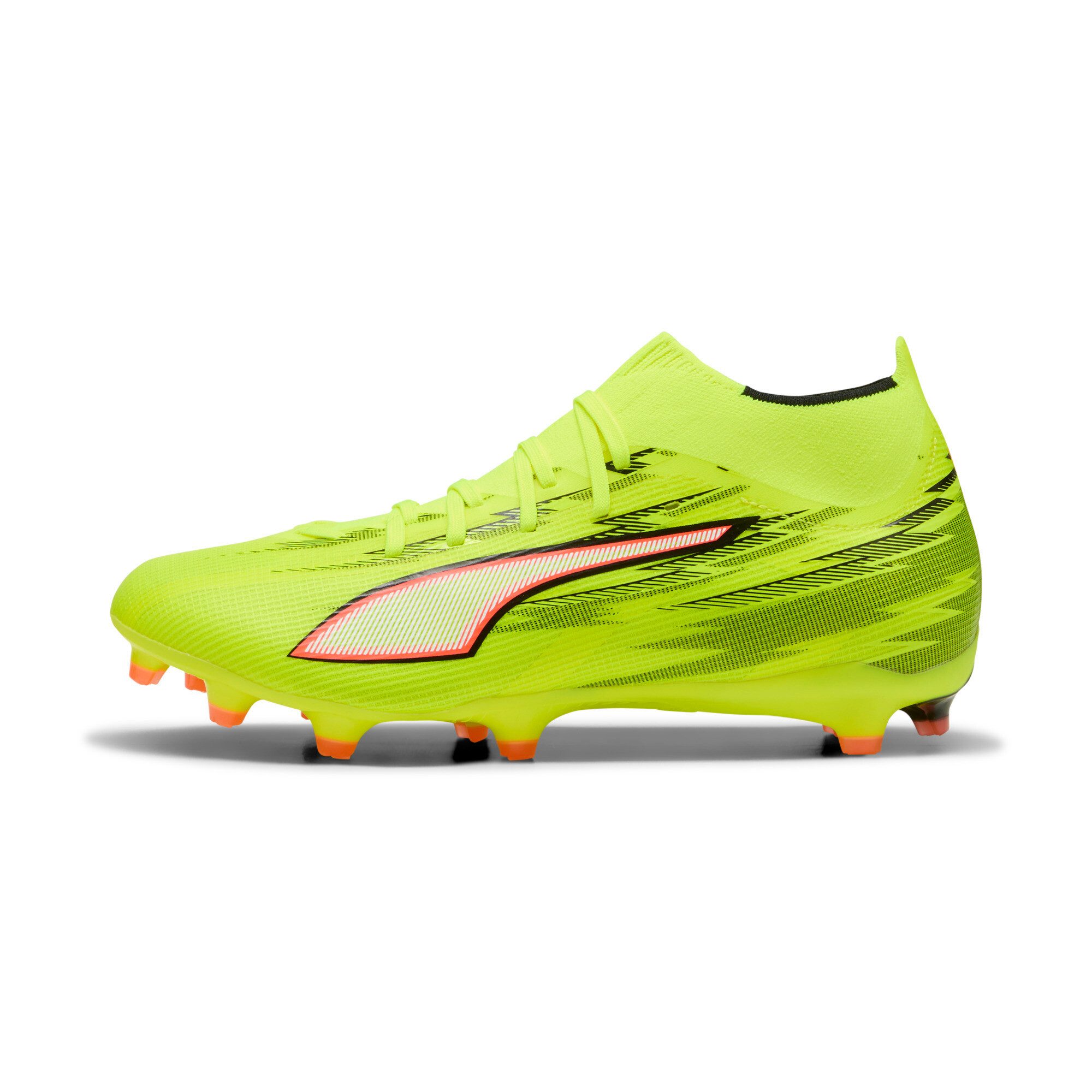 PUMA ULTRA 6 MATCH+ FG/AG Fußballschuh für Rasen- und Kunstrasenplätze, mit SPEEDSYSTEM Laufsohle