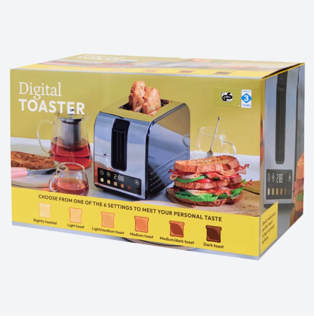 Spectrum Toaster Digitaler Toaster 750 W, 750 W