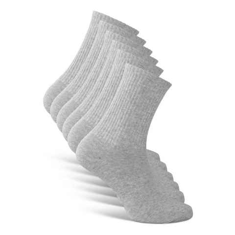 Classics Funktionssocken Crew Socks (6-Paar) aus atmungsaktivem Stoff