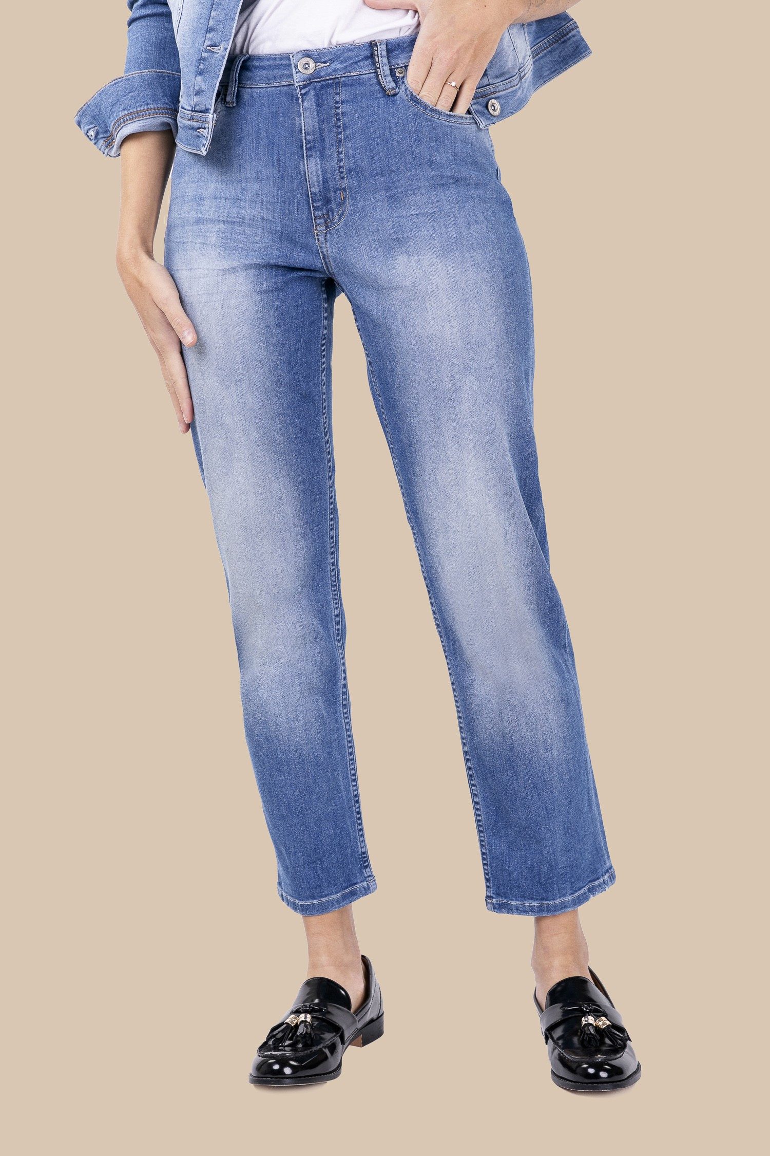 BLUE FIRE Stretch-Jeans BLUE FIRE JULIE pacific 1147.234