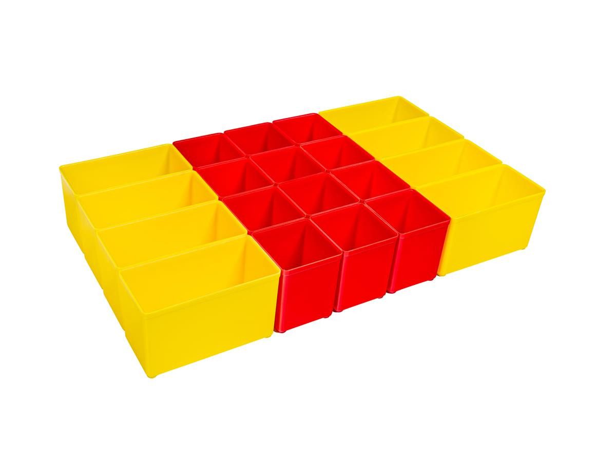 Sortimo® Werkzeugkoffer ProClick Insetboxen-Set IBS AB3 CT M74 BSS, für ClickTray Werkzeugwanne