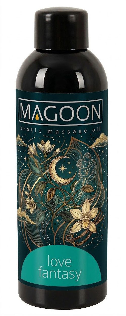 Magoon Massageöl Love Fantasy Massage-Öl mit erotischem Duft - 100 ml, Mystik-Duft wie aus 1001 Nacht